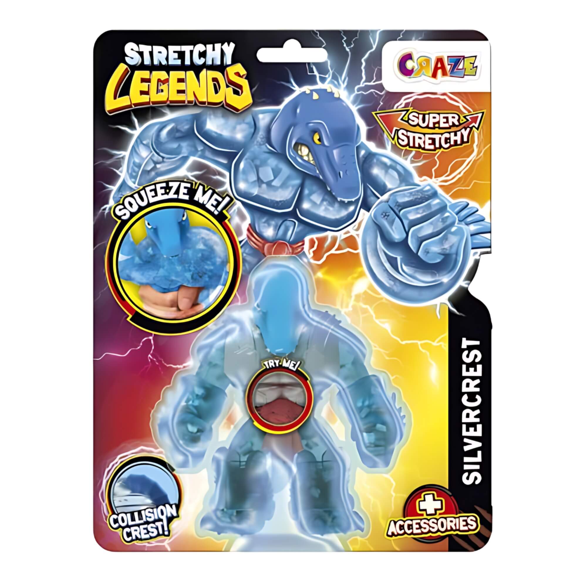 Figura Elástica Stretch Legends Modelo Sortido e Unitário Multikids - BR1737