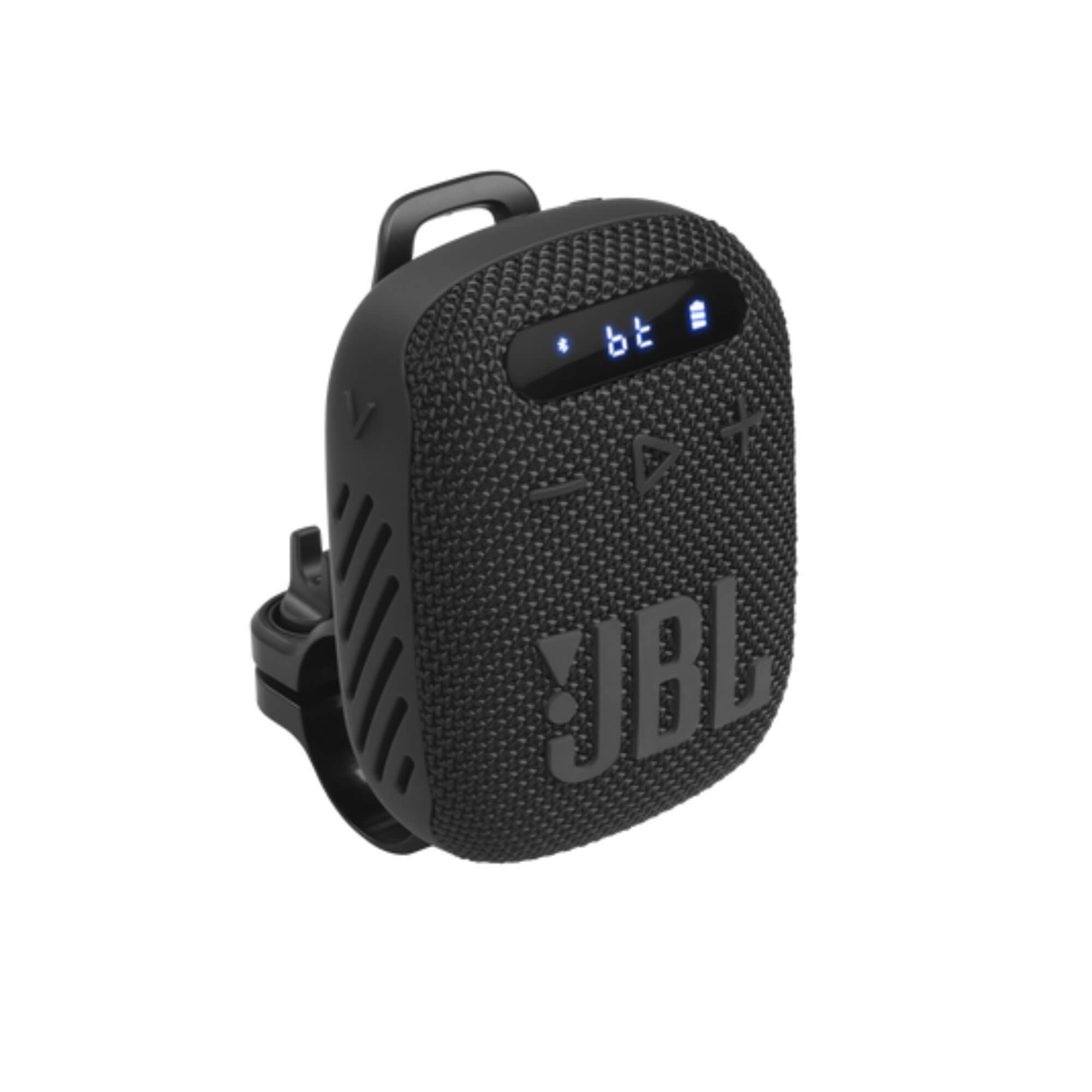 Caixa de Som Portátil P/ Bike Moto Wind 3 Bluetooth Preto JBL - JBLWIND3BR