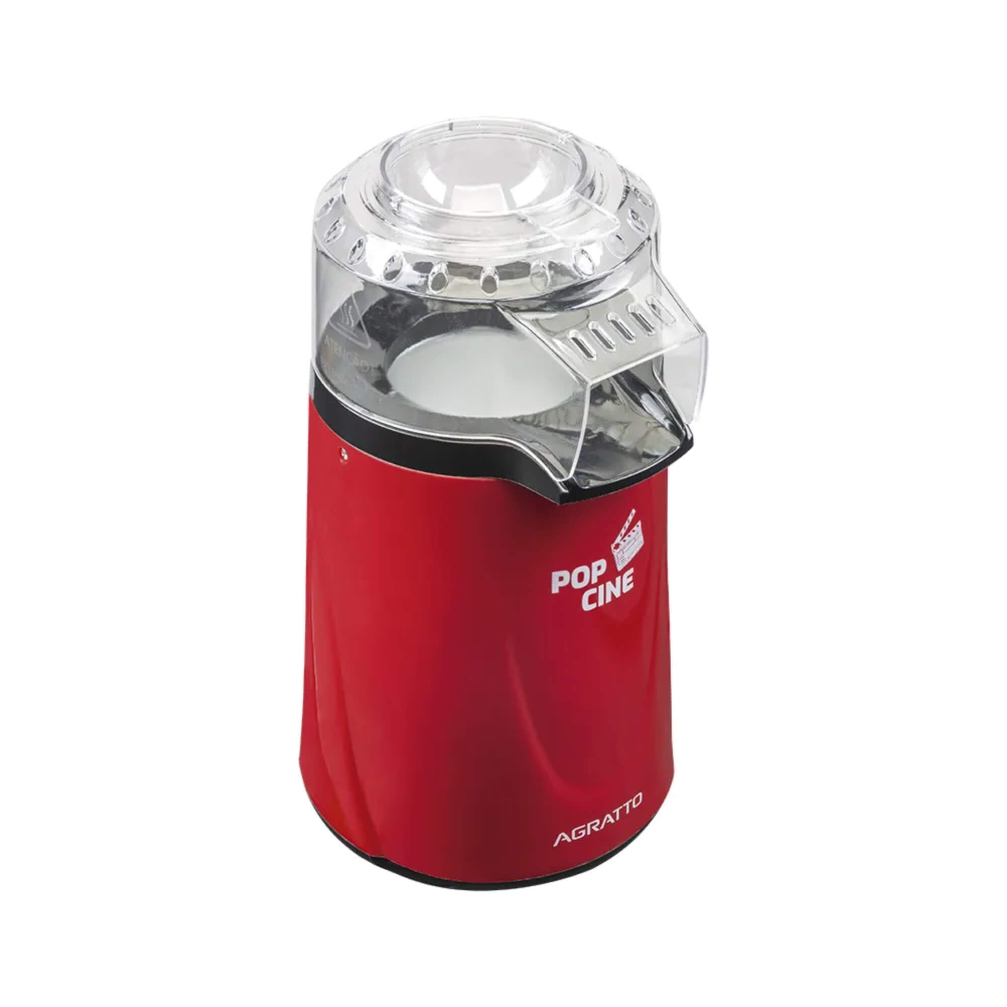 Pipoqueira Pop Cine com Dosador 1200W Vermelho 127V Agratto PP - 9393