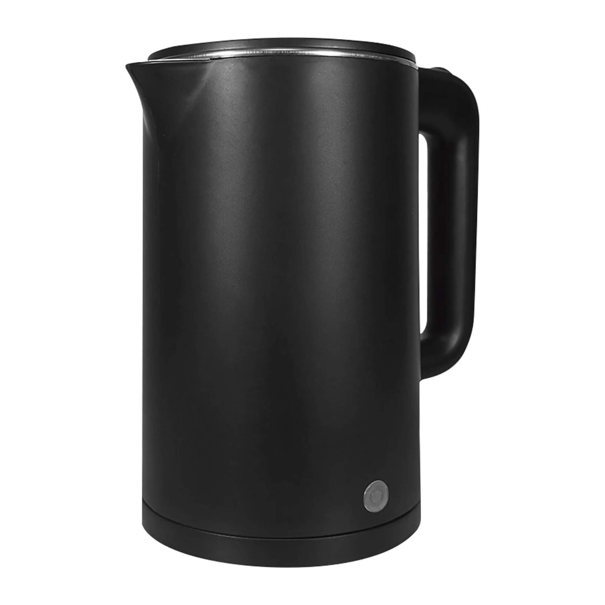 Chaleira Elétrica 110V 1,8L Inox Aroma Dupla Camada ACEP01I-01 Preta Agratto - 13979