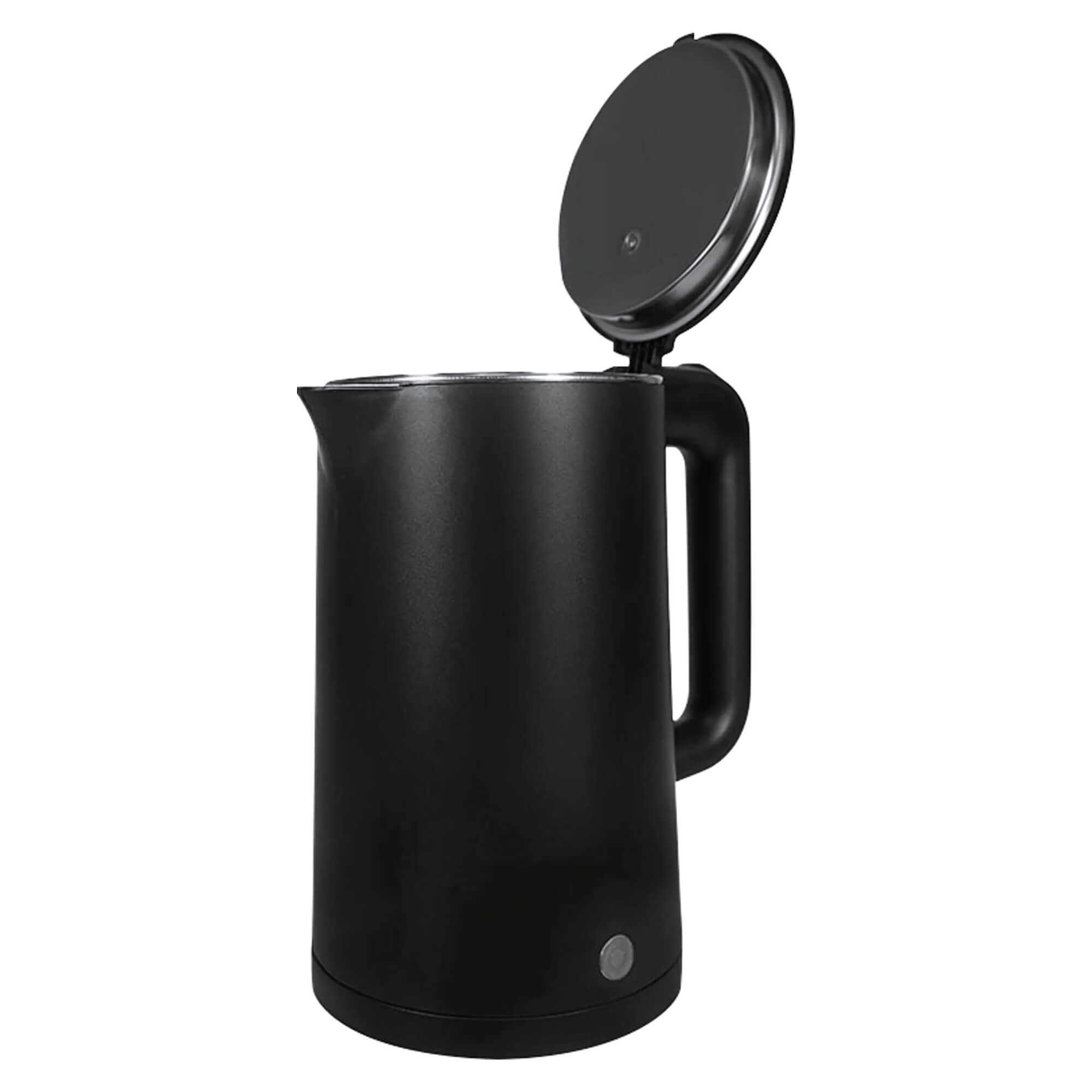 Chaleira Elétrica 110V 1,8L Inox Aroma Dupla Camada ACEP01I-01 Preta Agratto - 13979