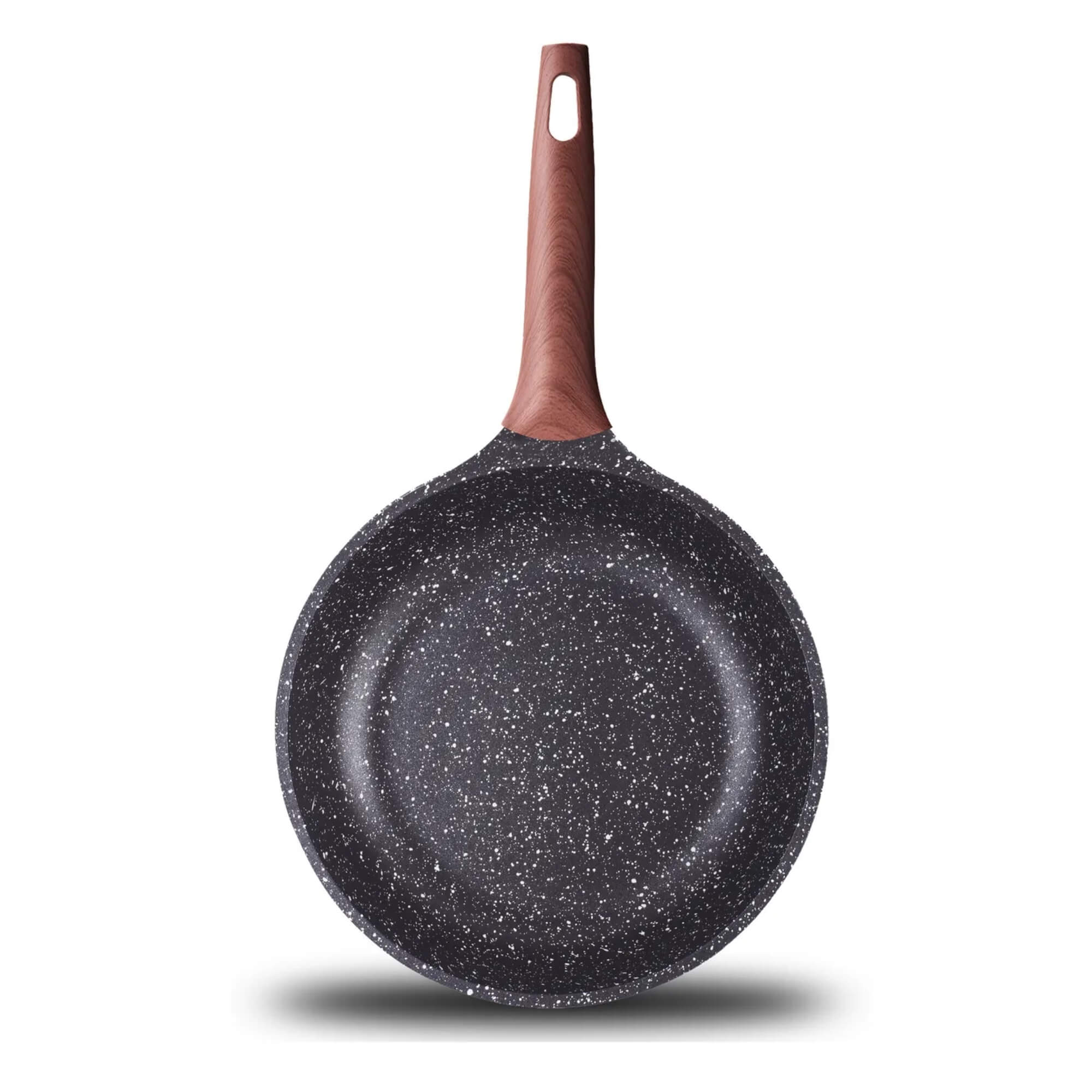 Frigideira Titanium Antiaderente 26cm 2,4L Aluminio Injetado com Ceramico Cinza MTA - 8473
