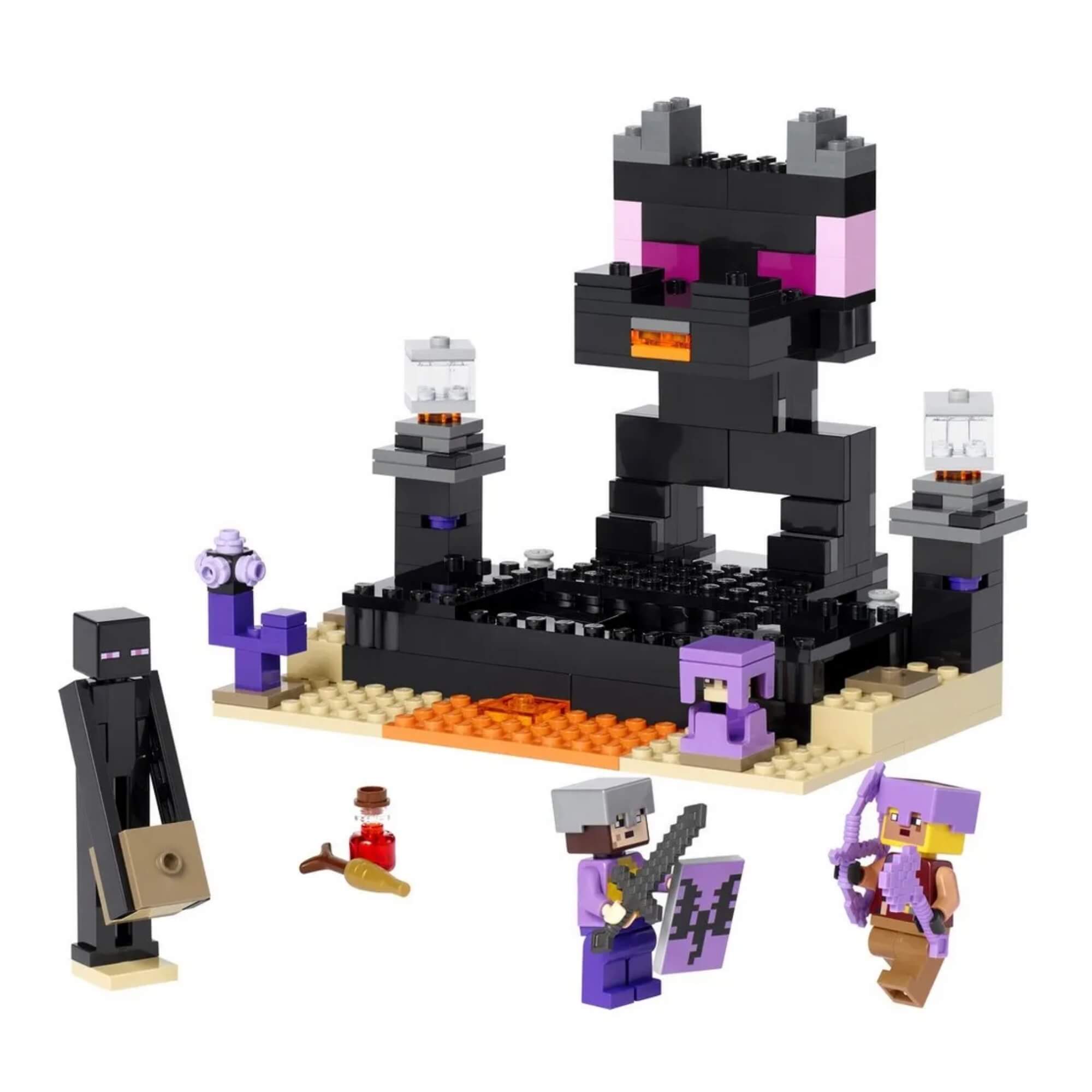 LEGO Minecraft A Arena do End 252 Peças - 4111121242