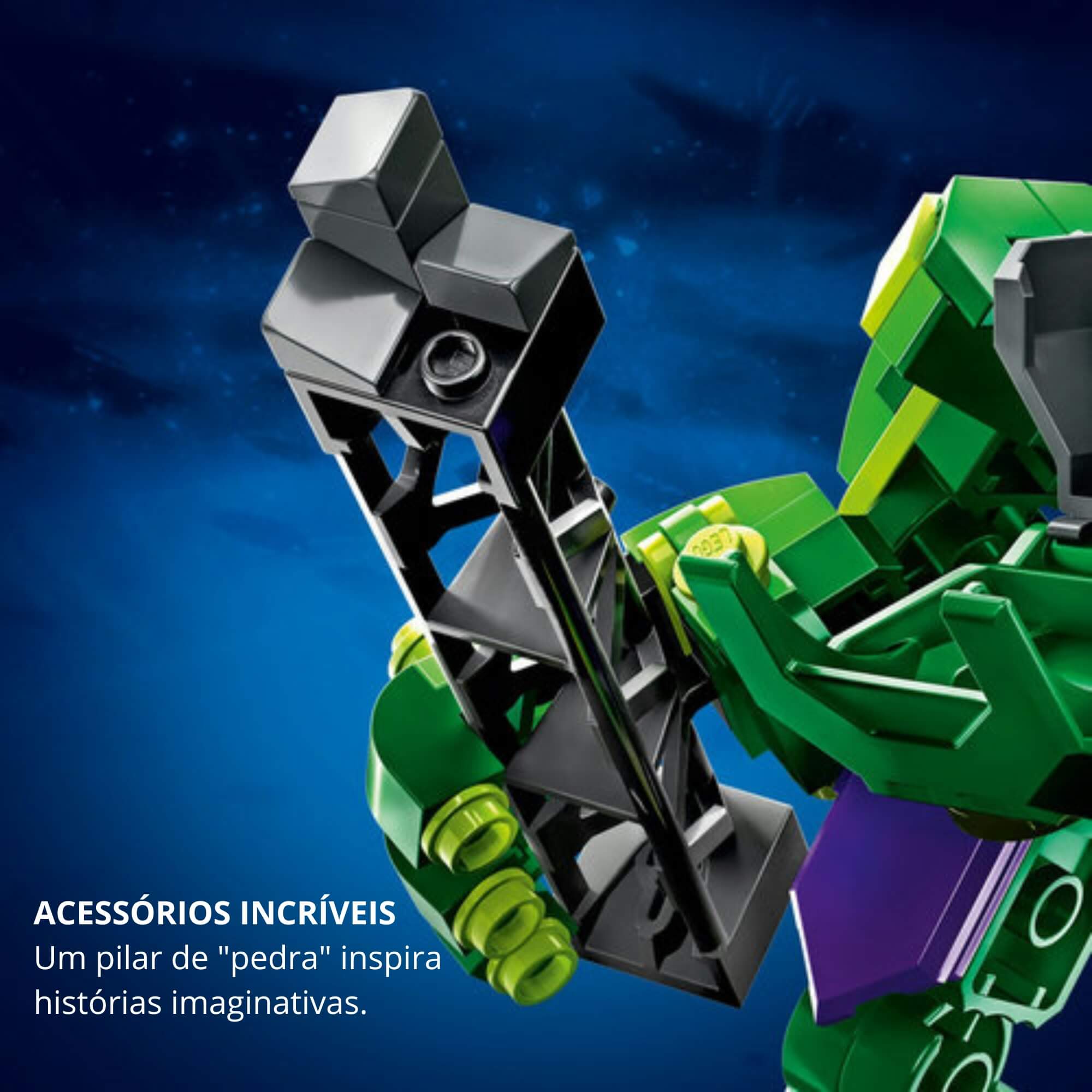 LEGO Marvel Armadura Mecânica do Hulk 138 Peças - 4111176241