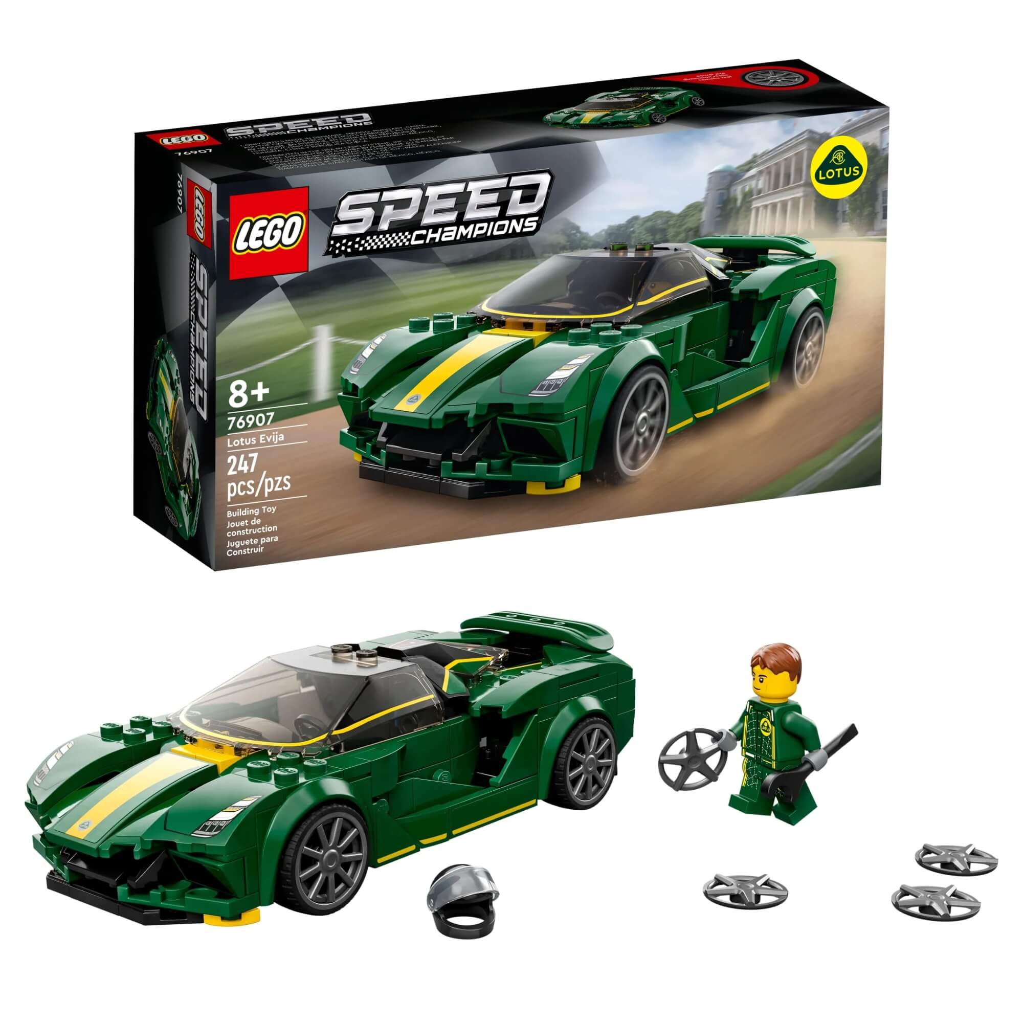 LEGO Speed Champions Lotus Evija 247 Peças - 4111176907