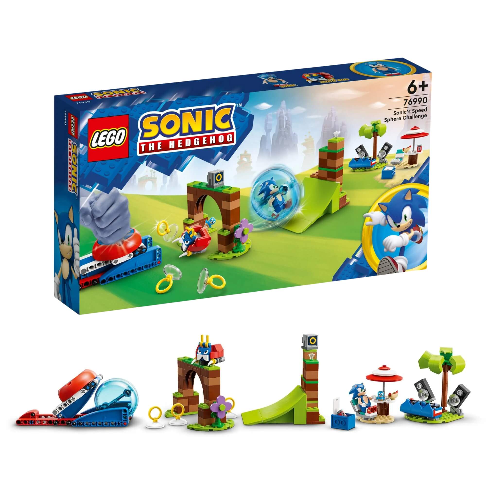 LEGO Desafio da Esfera de Velocidade do Sonic 292 Peças - 4111176990