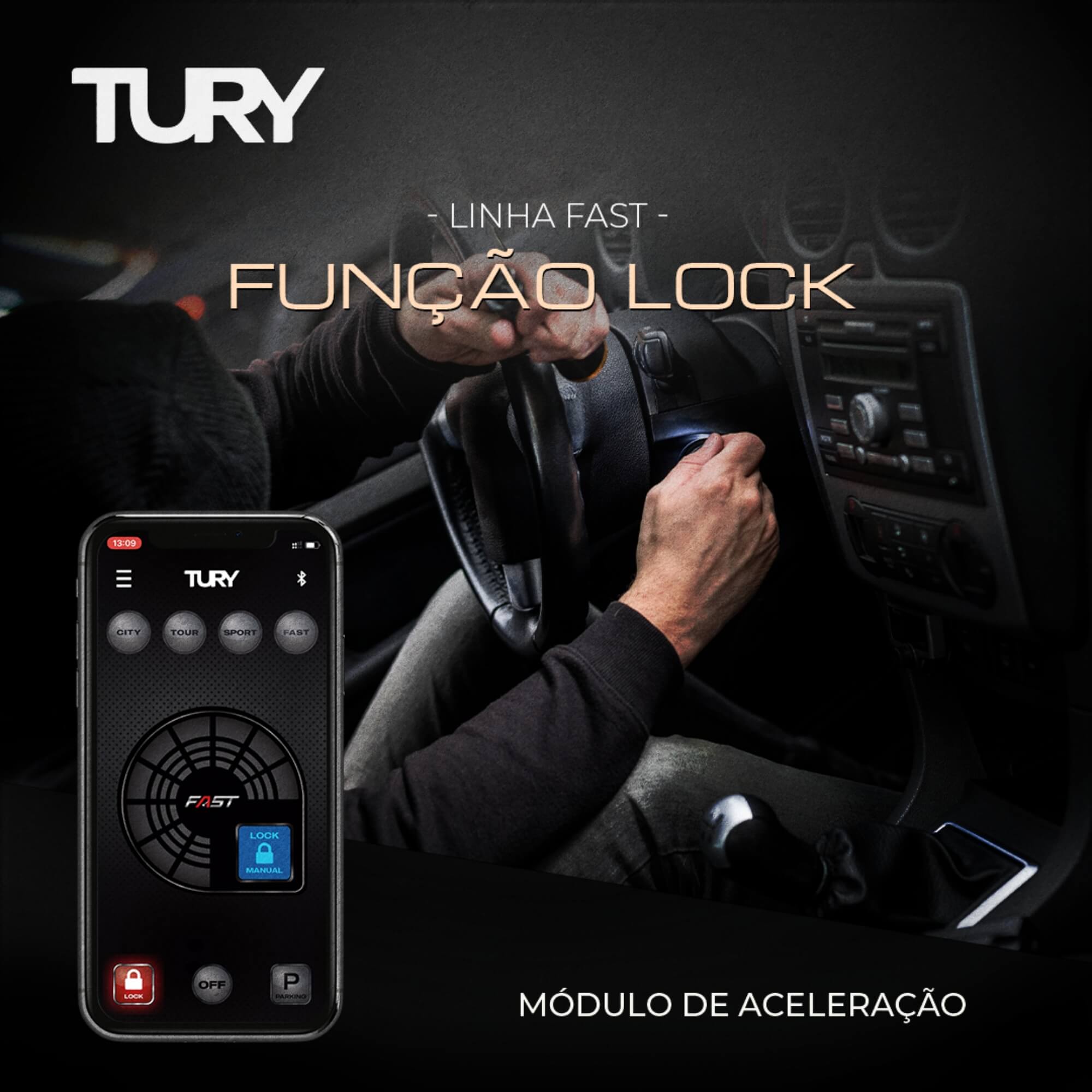 Módulo Variador de Avanço de Aceleração compatível com Fit, Civic, City Tury - FAST_MAX_5.0U