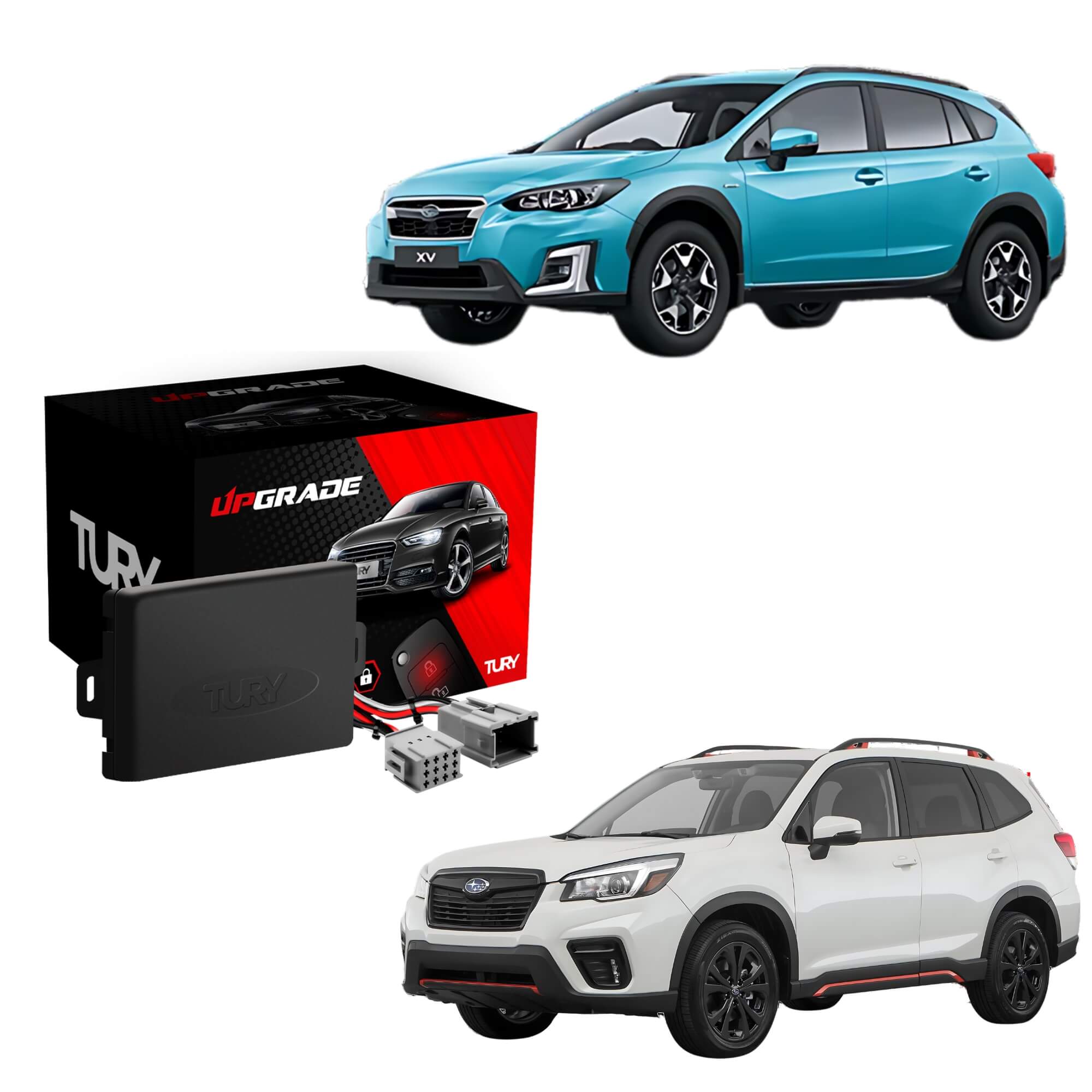 Módulo Automação de Vidro Elétrico compatível com XV 2018, Forester 2020 Tury - PRO4.154FY