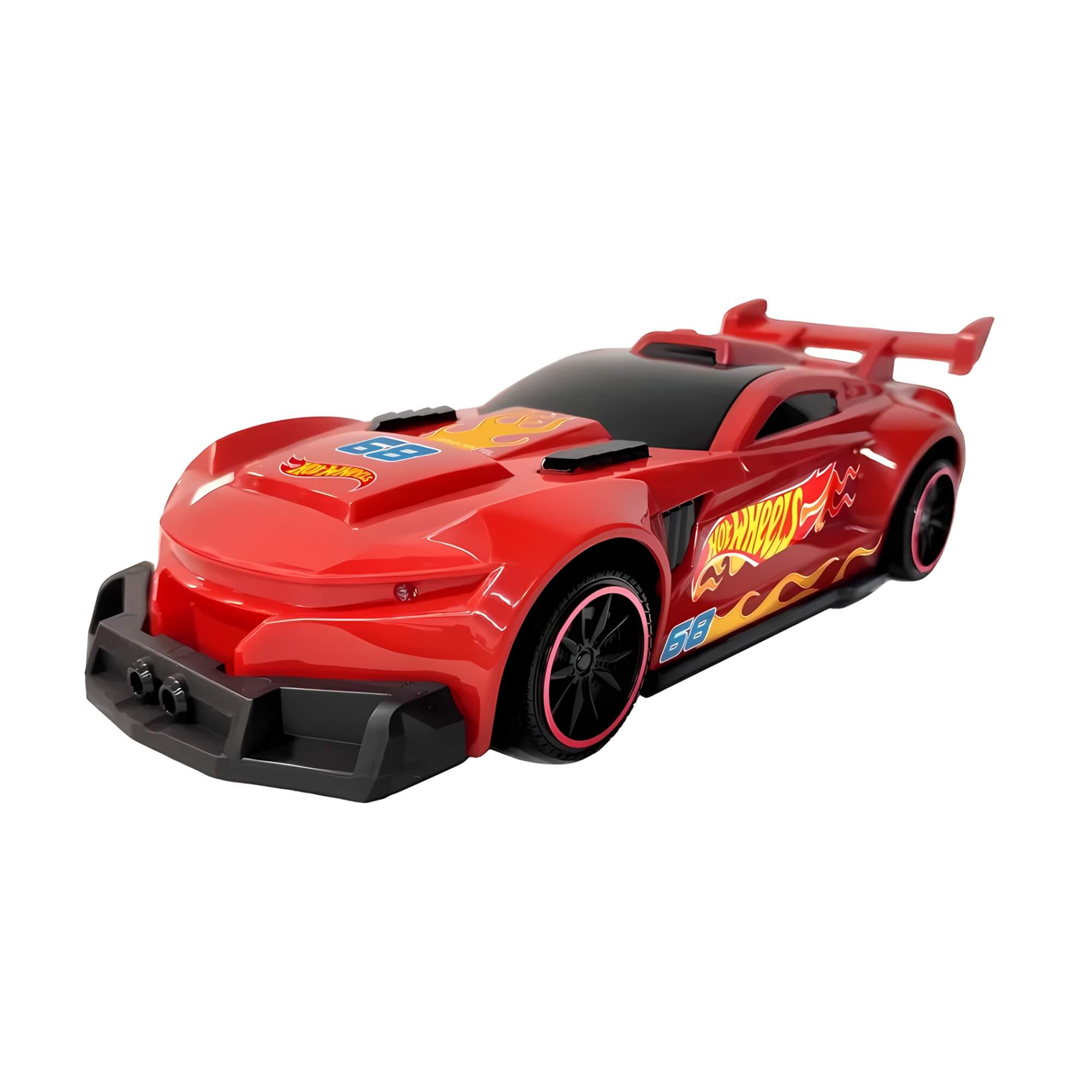 Brinquedo Infantil Hot Wheels Carros Track Ripper Vermelho c/ Luz e Som Multikids - BR2263