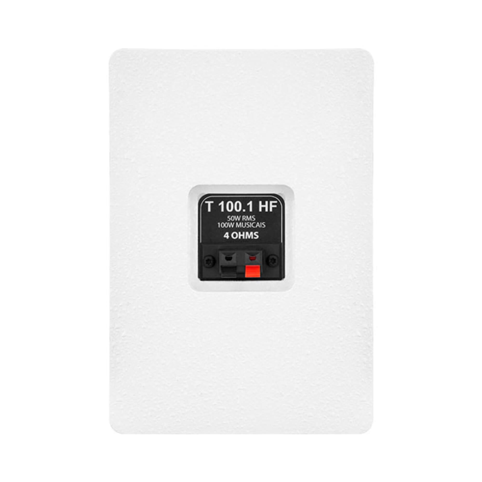 Caixa de Som Acústica Passiva T 100.1 HF 4 Ohms 50W RMS Branca Taramps - 901994