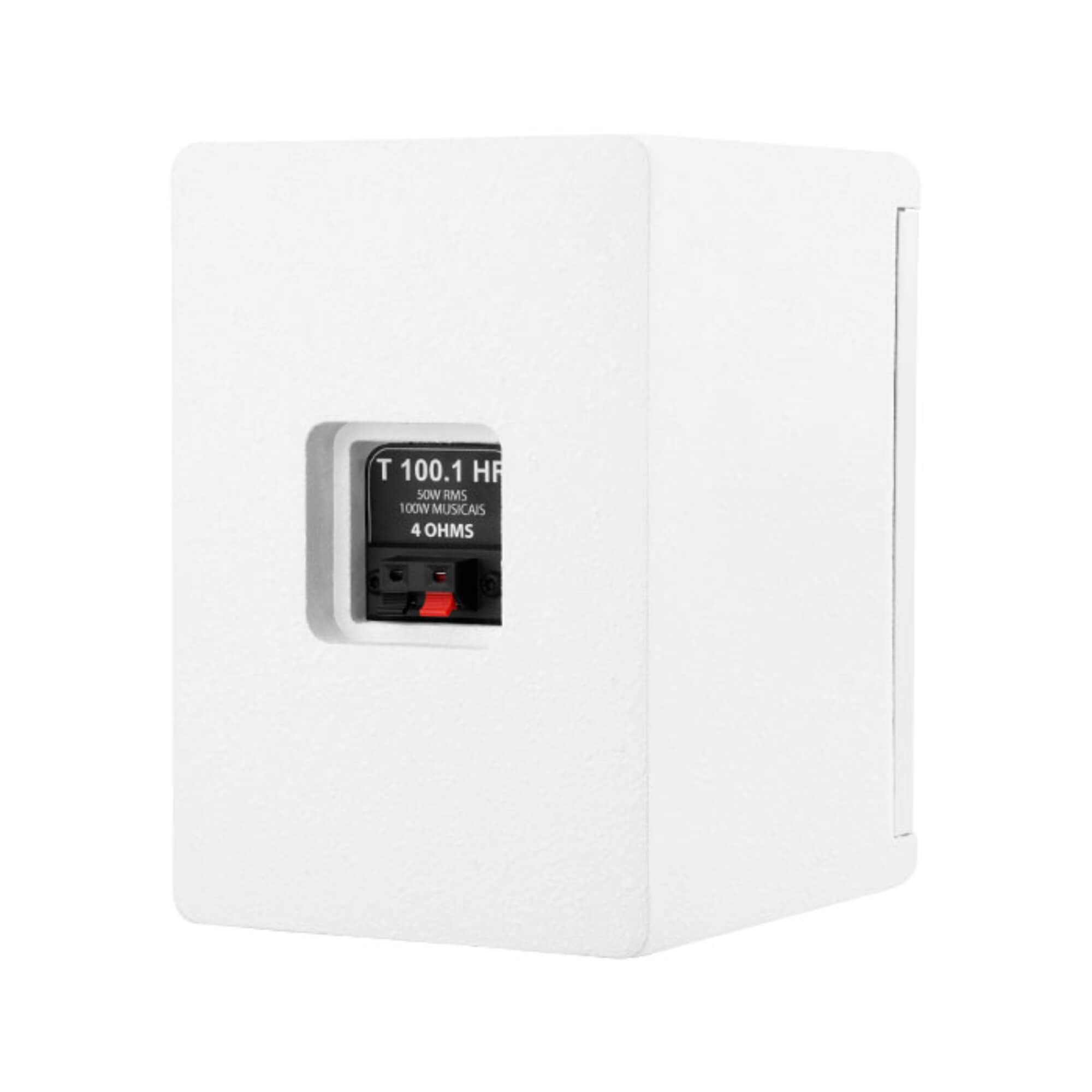 Caixa de Som Acústica Passiva 4 Polegadas T 100.1 HF 8 Ohms 50W RMS Branca Taramps - 902026