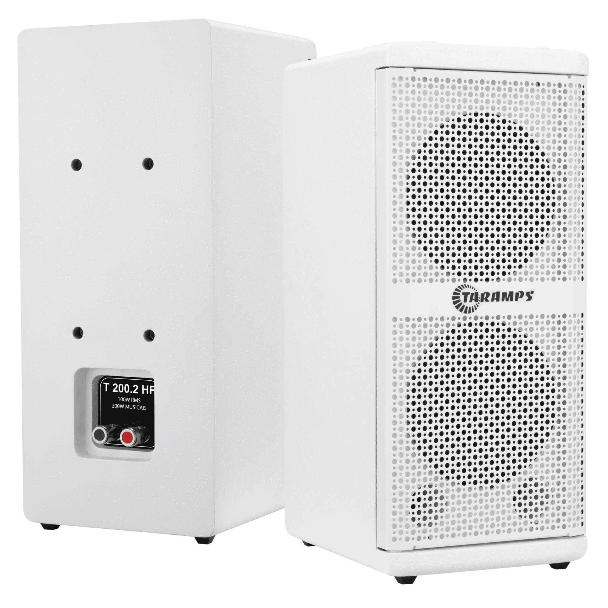 Caixa de Som Acústica Passiva T 200.2 HF 8 Ohms 100W Branca Taramps - 902033