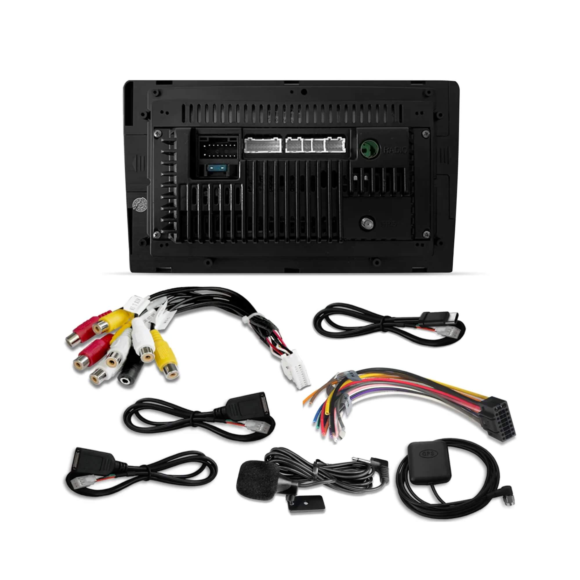 Central Multimídia 10 Polegadas Carplay Android Auto GPS Wifi 2GB RAM Roadstar - RS1015BR MI