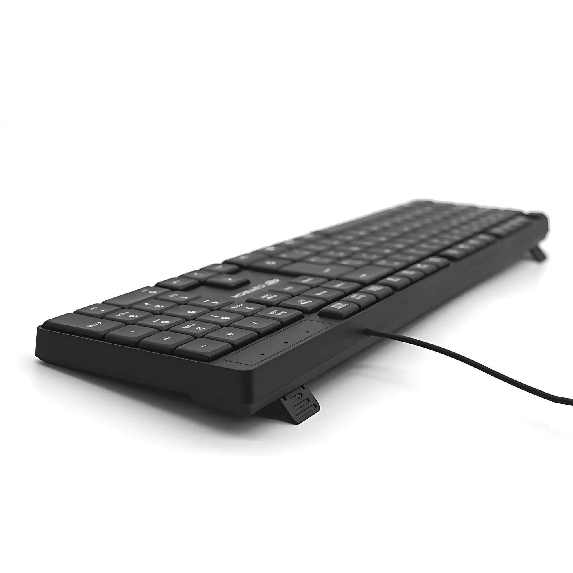 Teclado USB Multimídia KB-M11BK Preto C3Tech - 303020880100