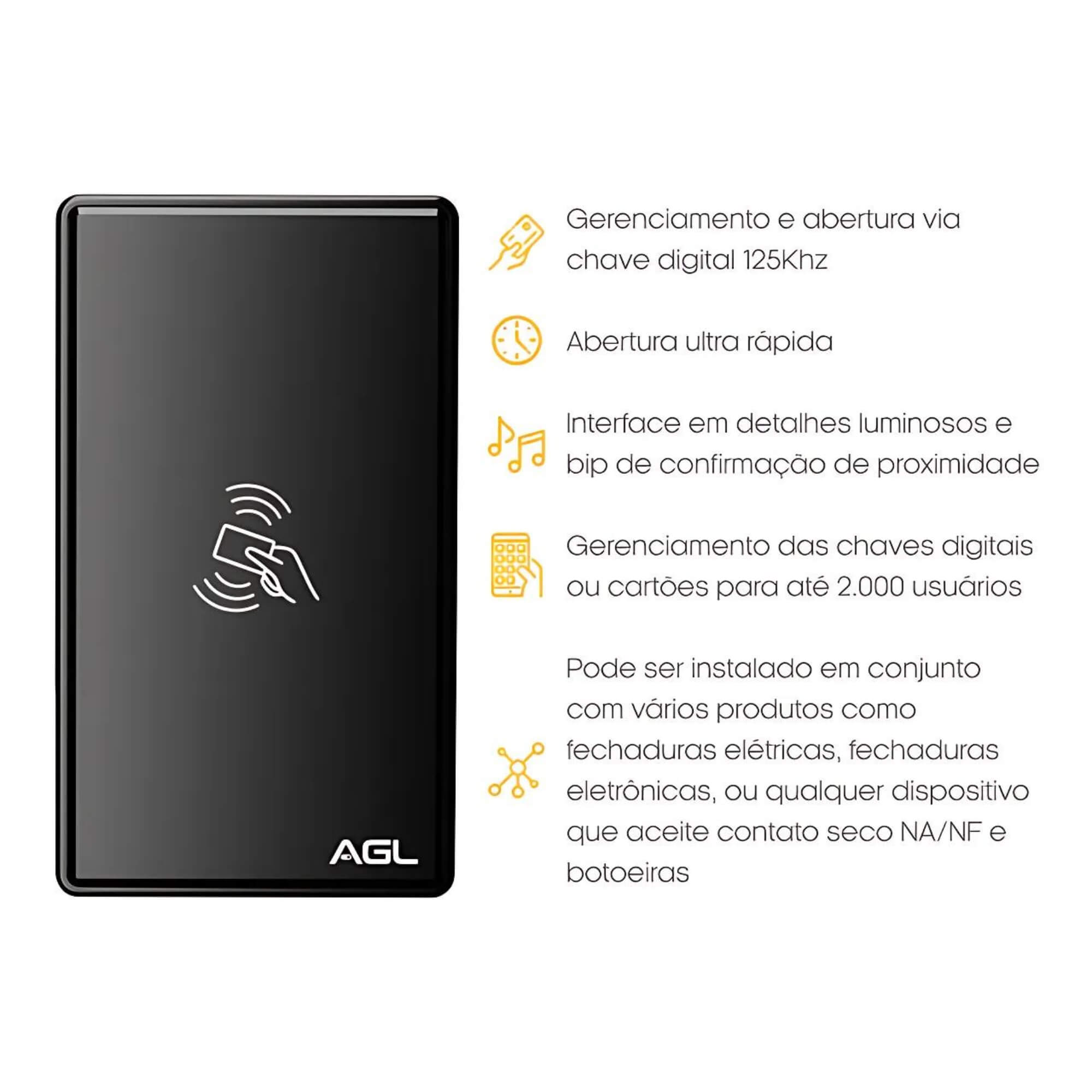 Controle de Acesso Ca2000S AGL - 1202040