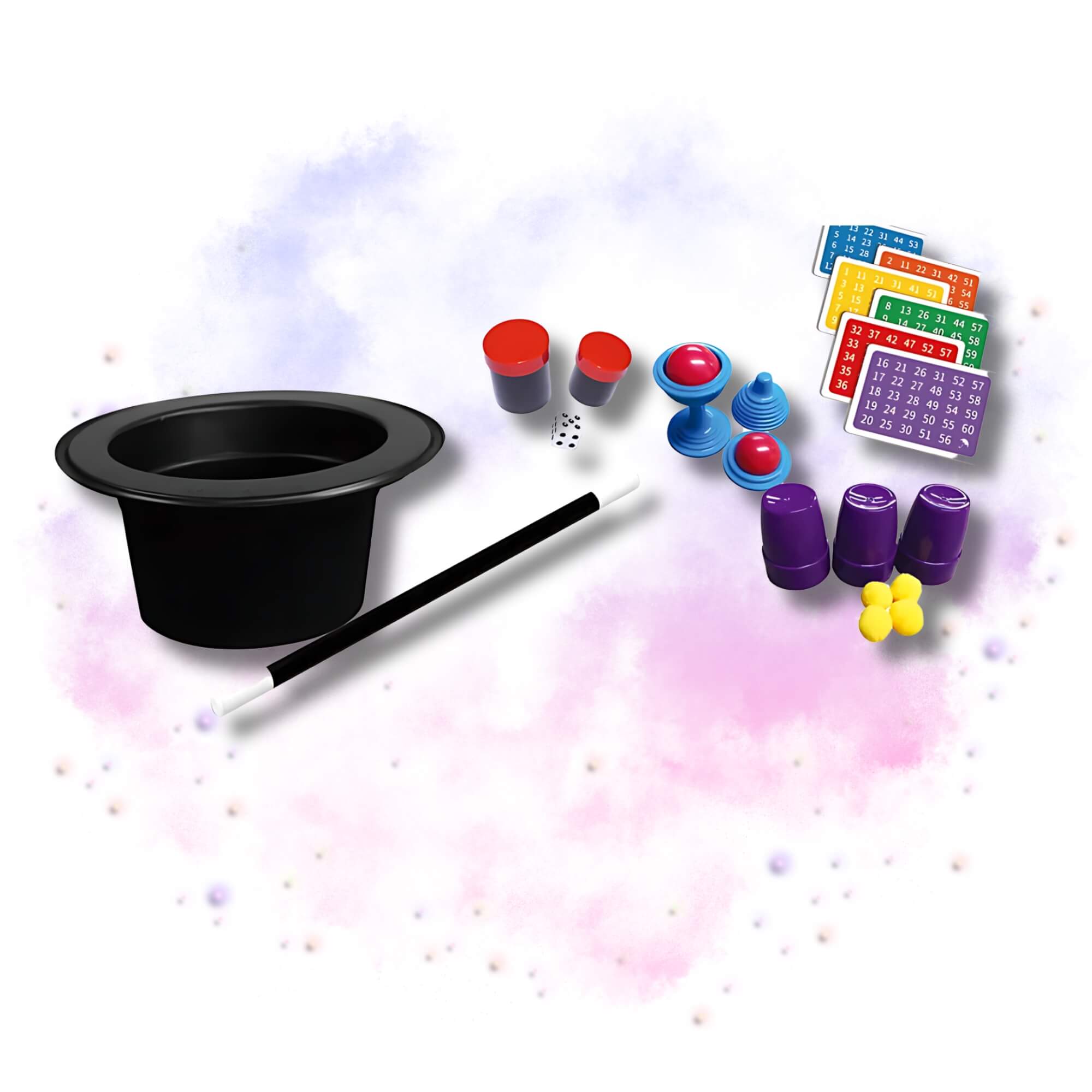 Brinquedo Kit Mágica Infantil com Chapéu 35 Truques Xalingo - 68498