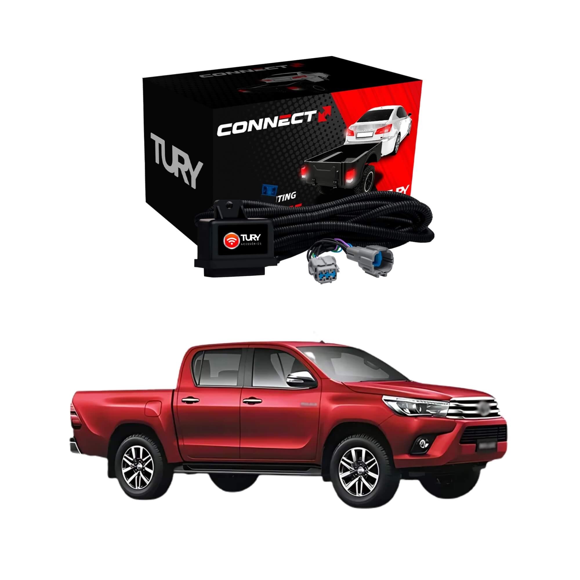 Módulo Proteção Elétrica p/ Engate compatível com Hilux A partir de 2008 Tury - CONNECT IP 5.1E