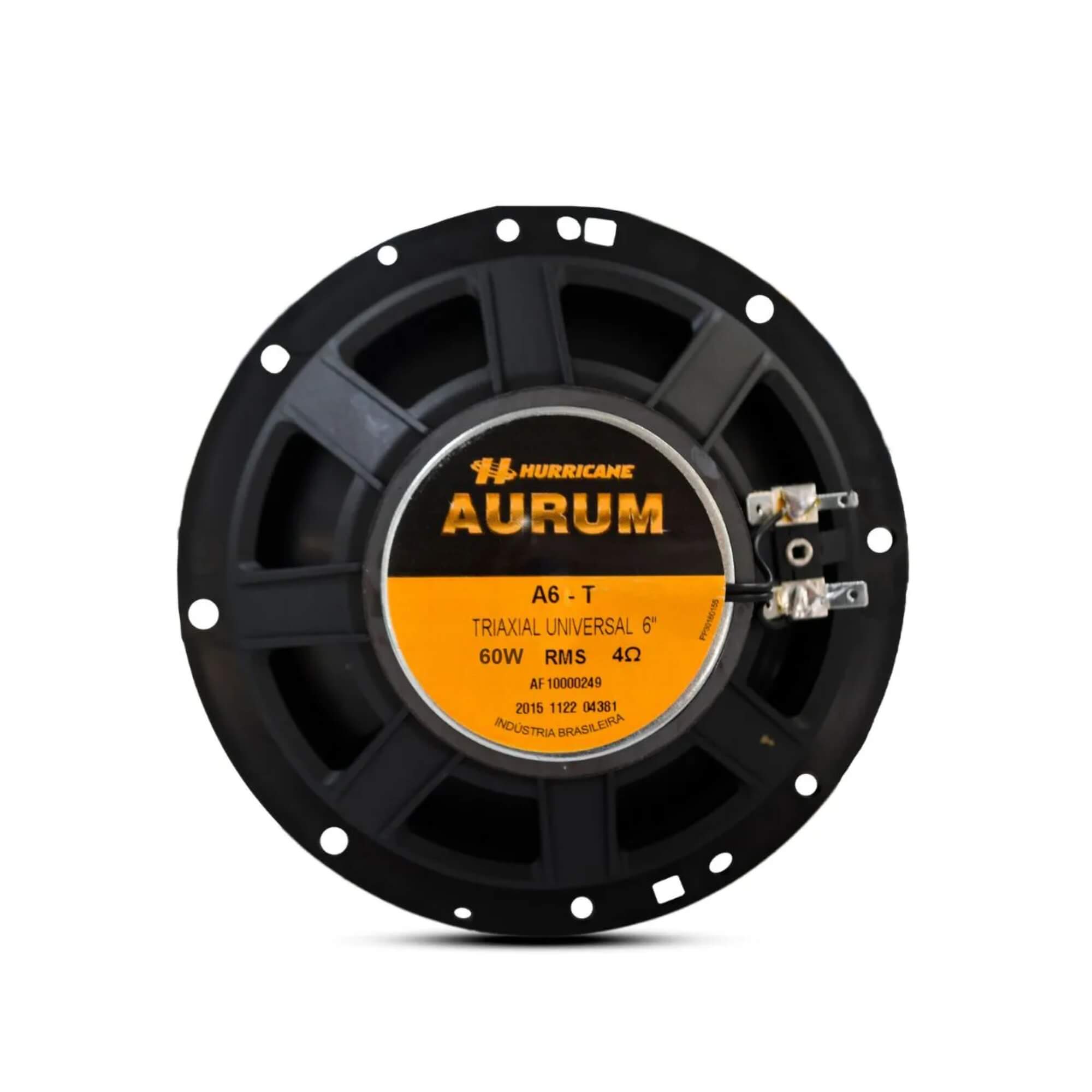Par de Alto Falantes 6 Polegadas Aurum A6t 6 120W Rms Hurricane - AF10000249