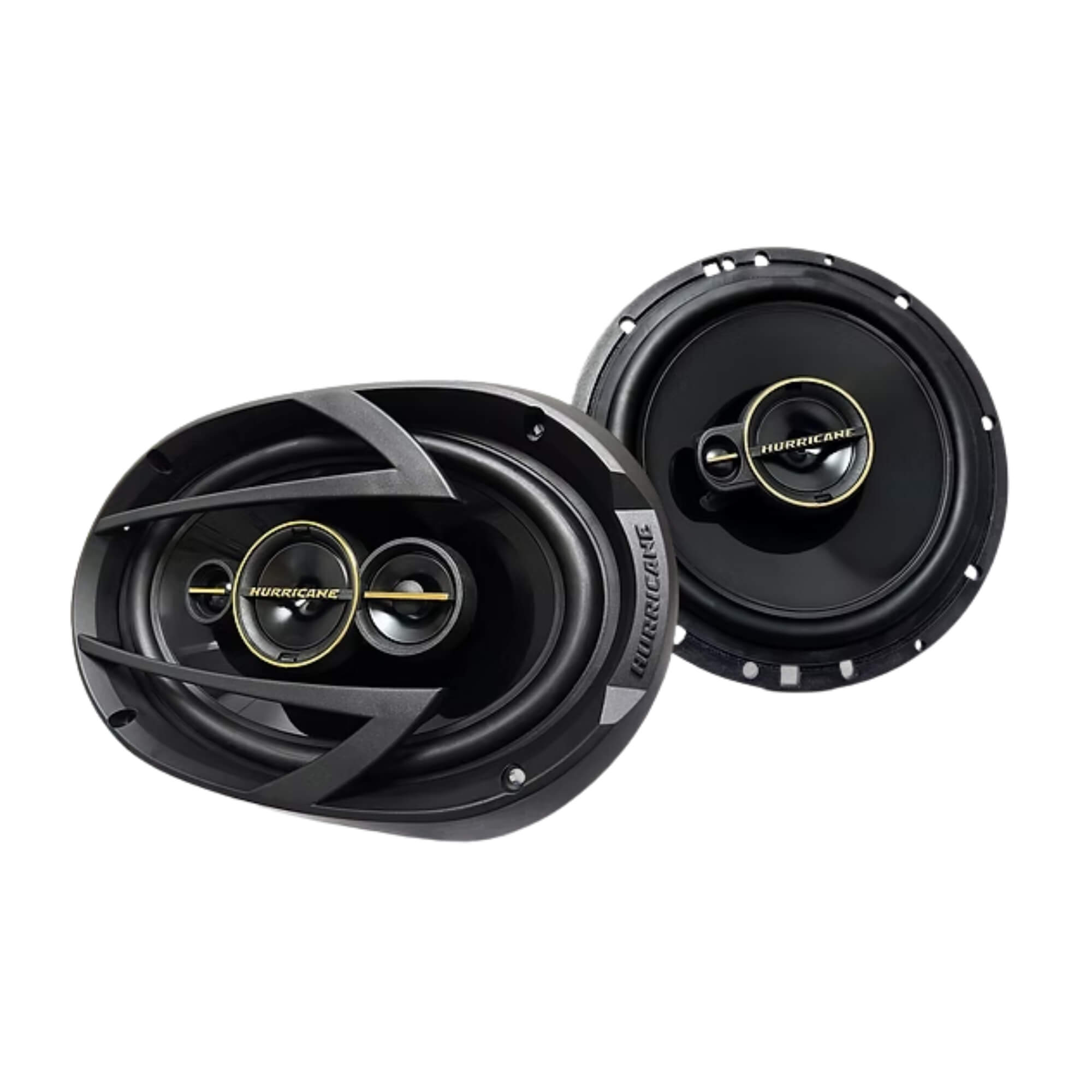 Kit Prático Alto Falante Aurum 6"+ 6x9" Polegadas 380W RMS Hurricane - VA10000130