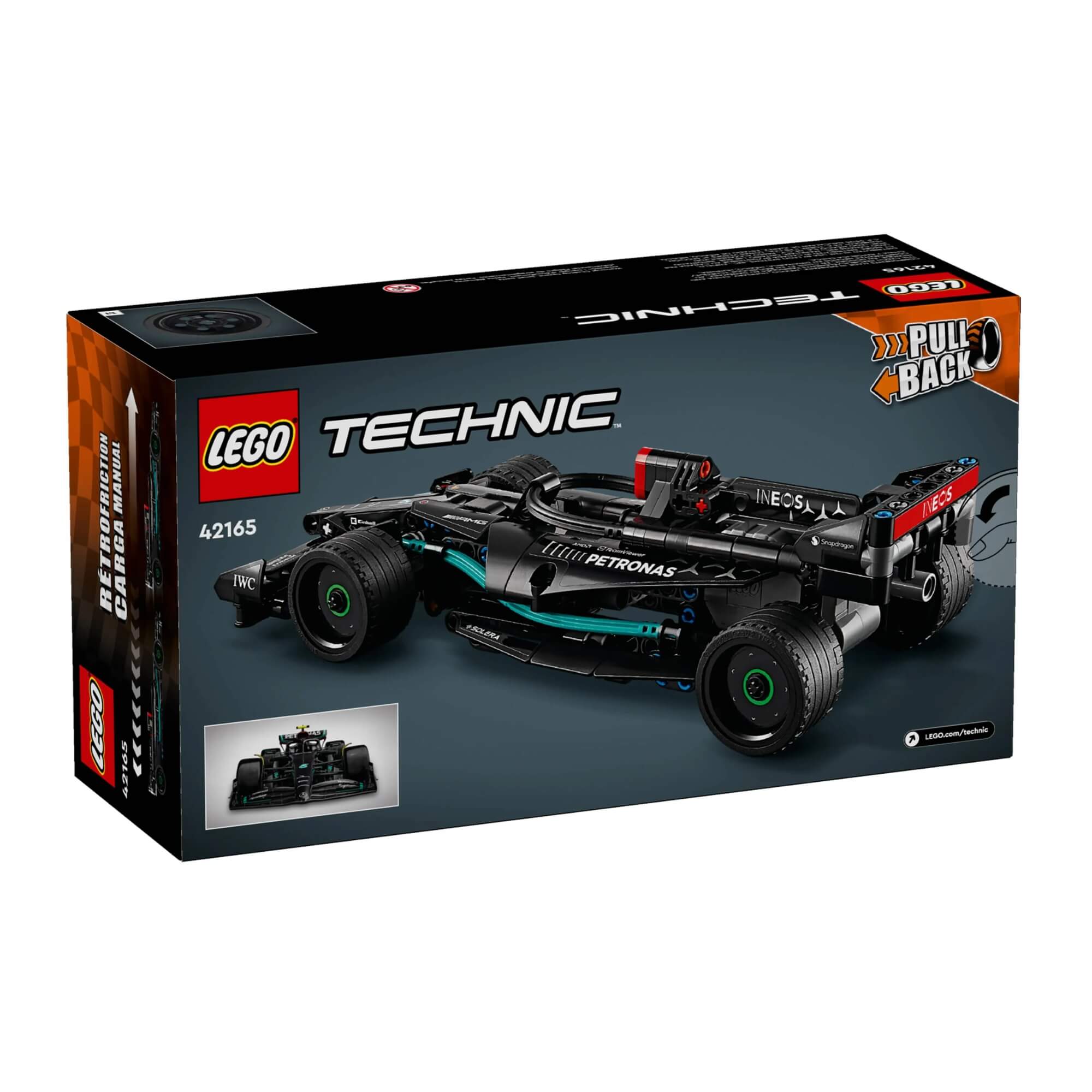 LEGO Technic Mercedes-AMG F1 W14 e Performance Pull-Back 240 Peças - 4111142165
