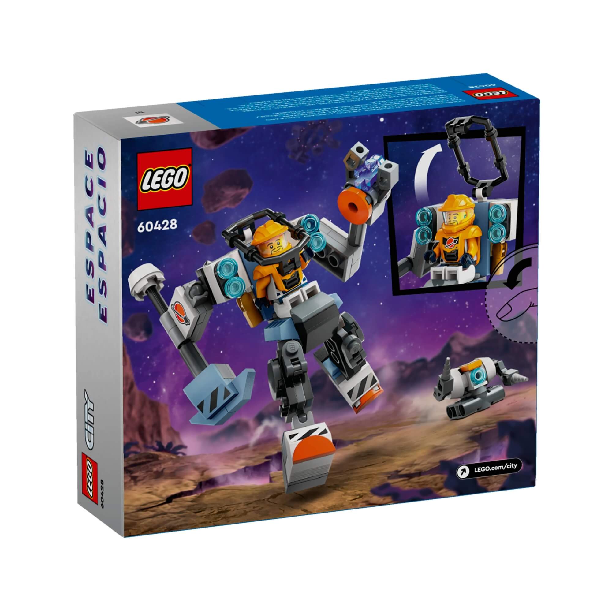 LEGO City Robô de Construção Espacial 140 Peças - 4111160428