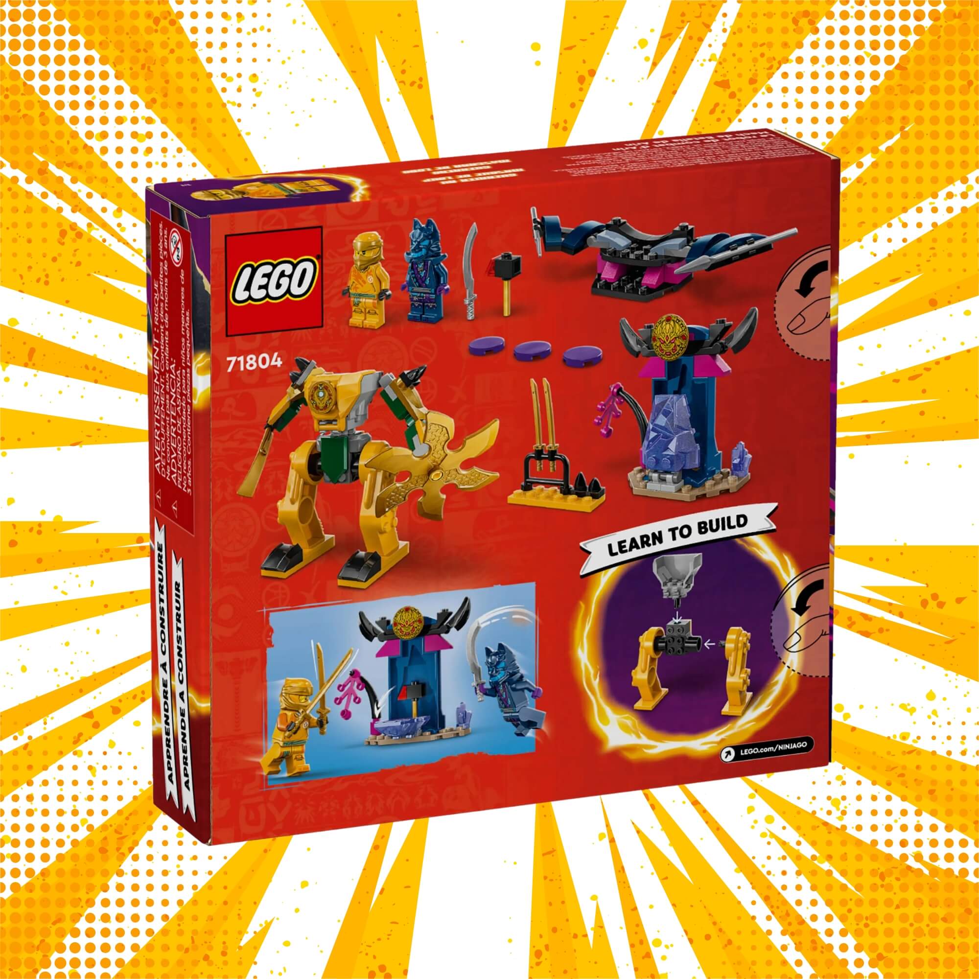 LEGO Ninjago Robô de Combate do Arin 104 Peças - 4111171804