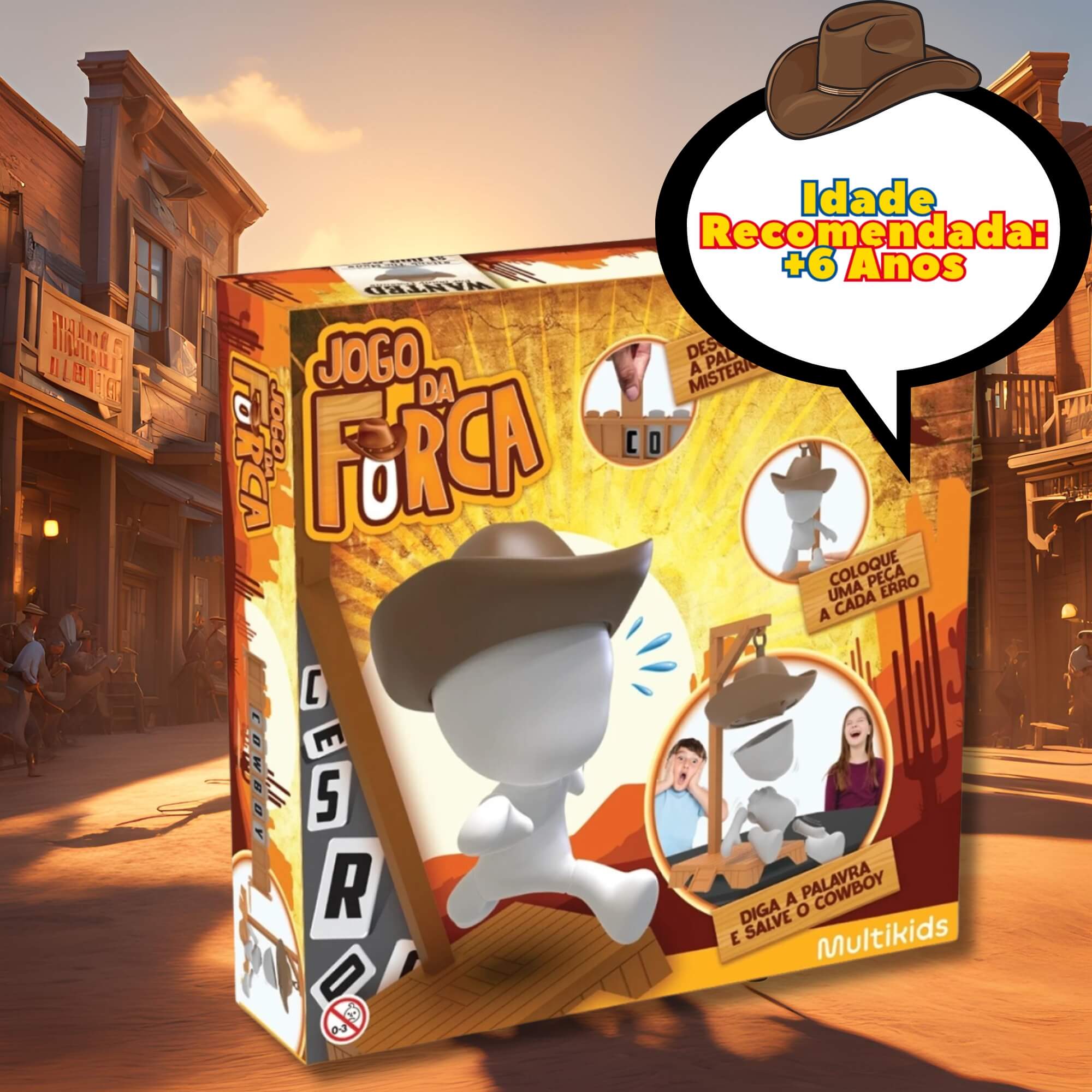 Jogo da Forca Multikids - BR2334