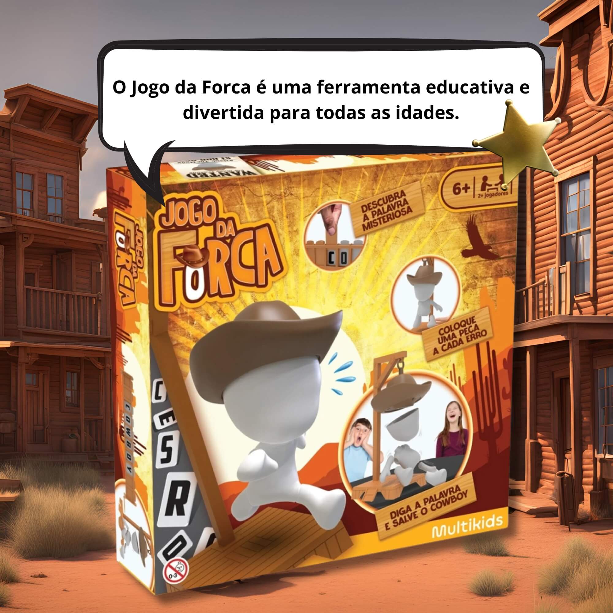 Jogo da Forca Multikids - BR2334