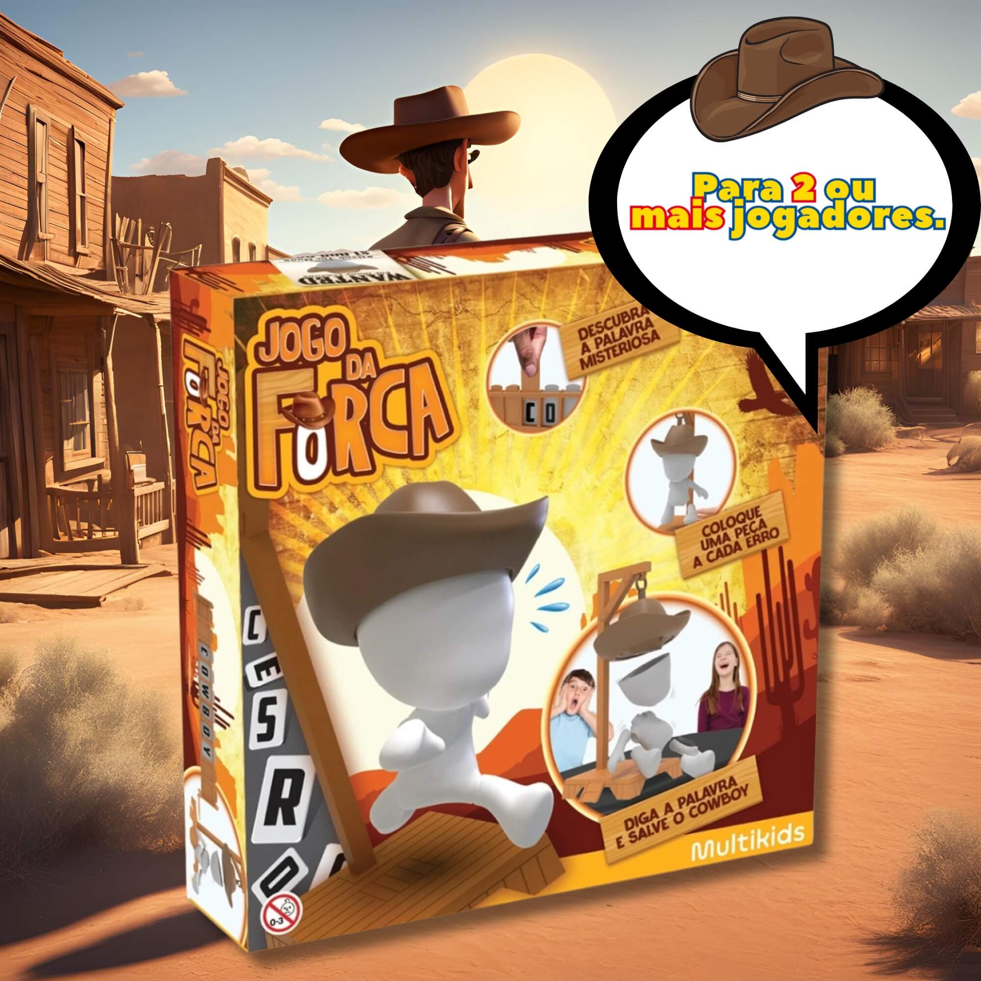 Jogo da Forca Multikids - BR2334