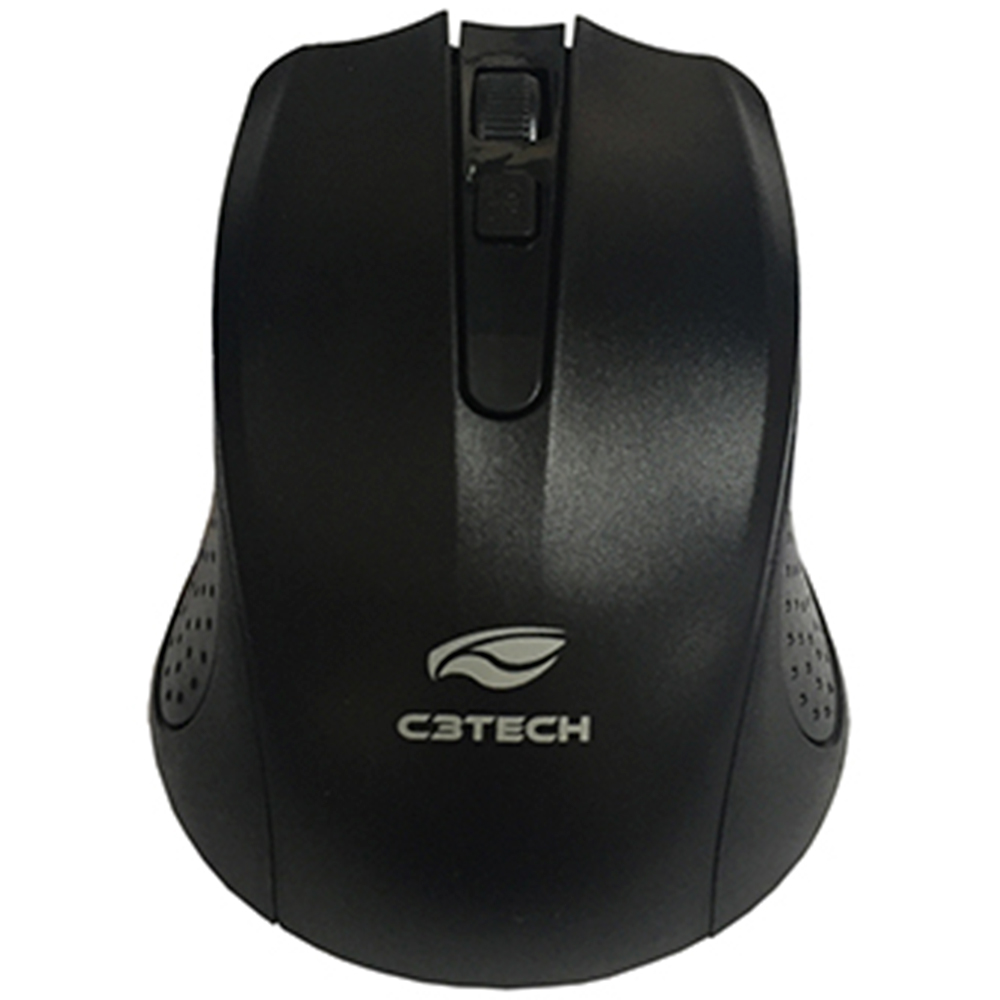 Mouse sem fio Preto C3Tech - M-W20BK