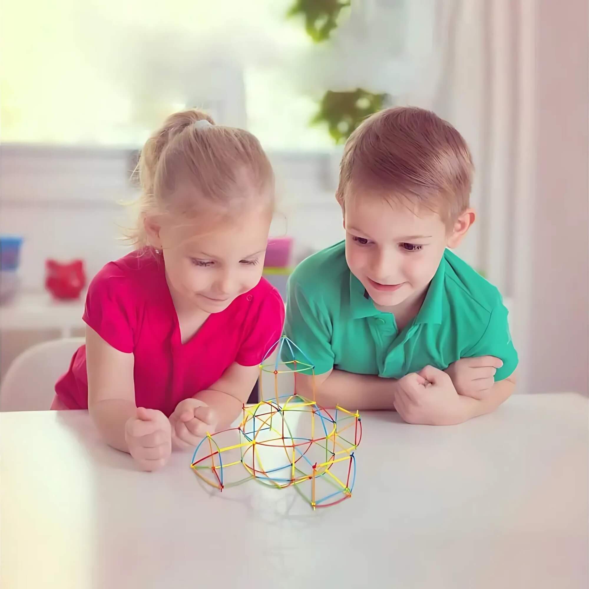 Brinquedo Super Connectubo 238 Peças 3mm Multikids - BR1397