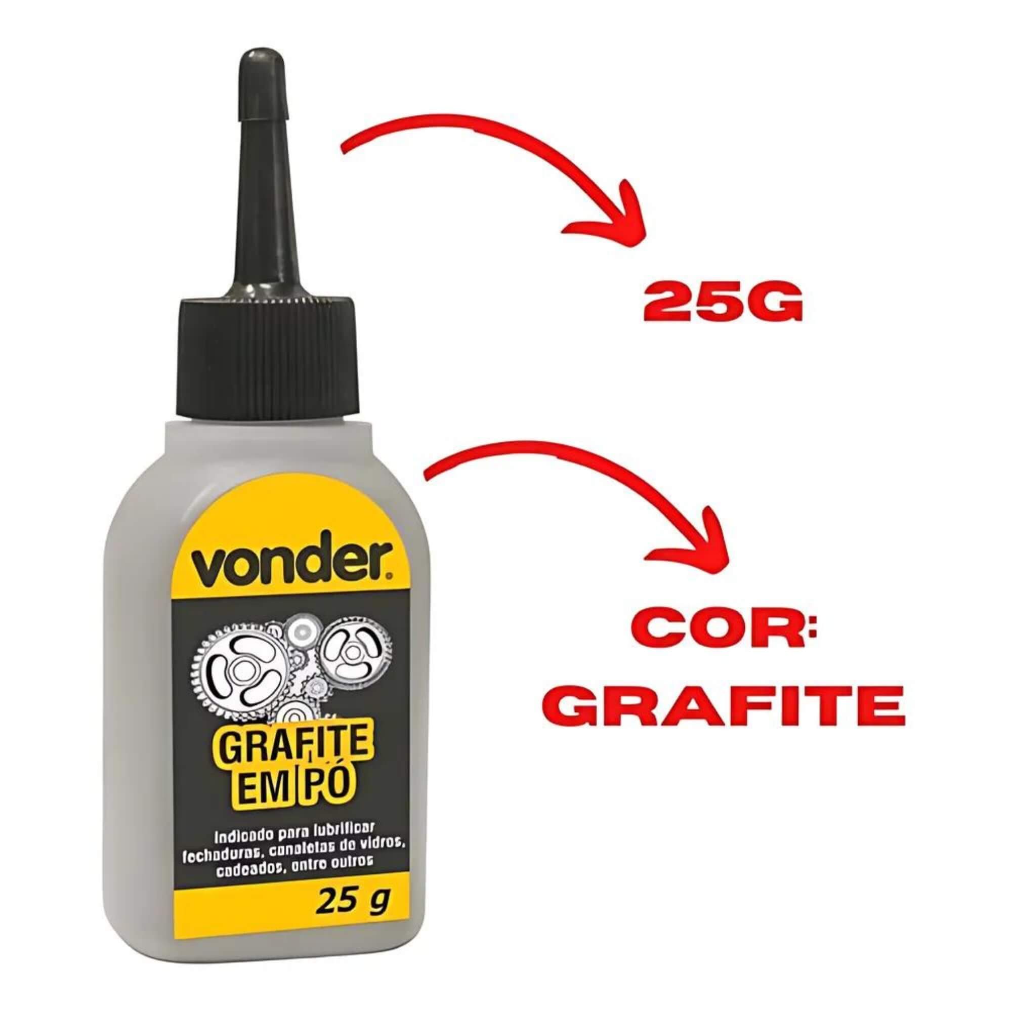 Grafite em Pó 25g Vonder - 5199000025