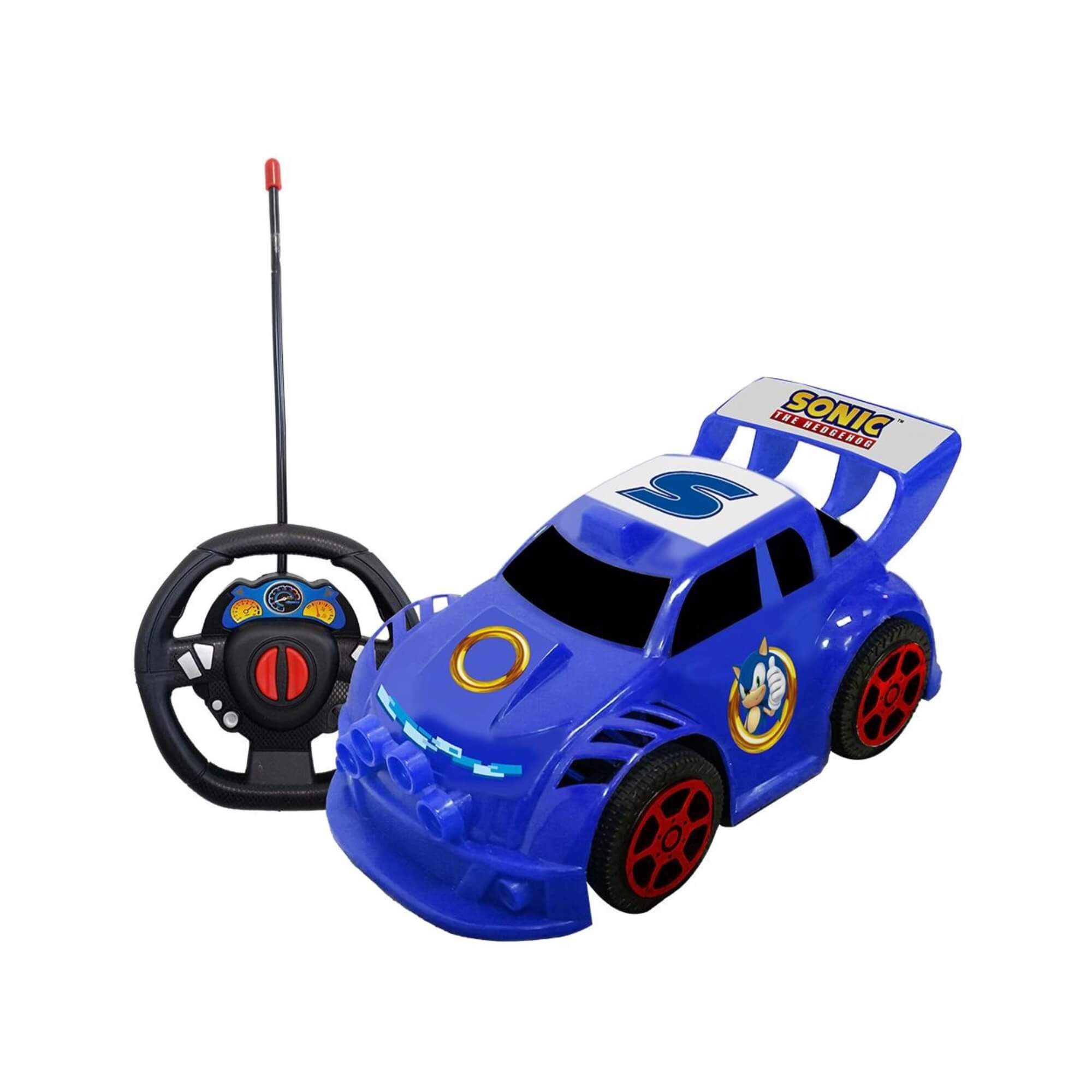 Brinquedo Infantil Carrinho de Controle Remoto Sonic Smart Driver Candide - 34002