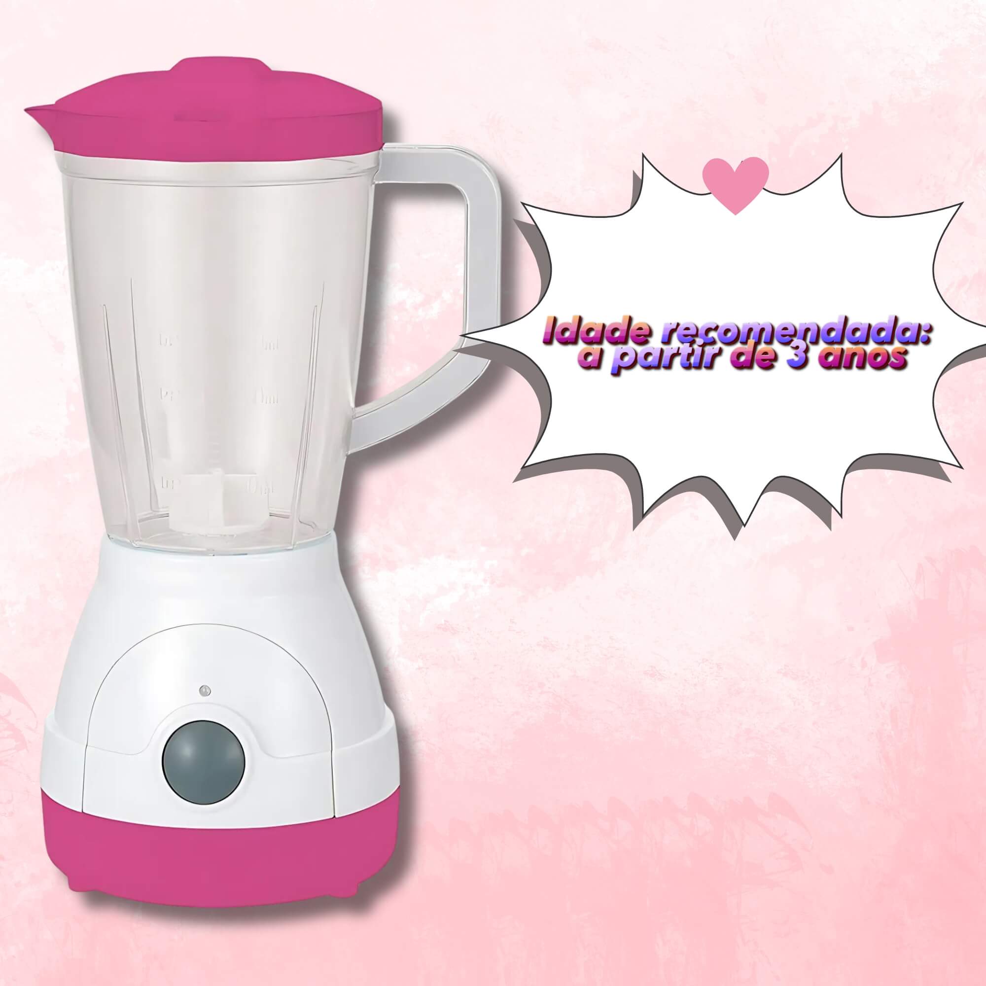 Brinquedo Infantil Liquidificador Infantil Elétrico Casa Encantada Zippy Toys - 9256