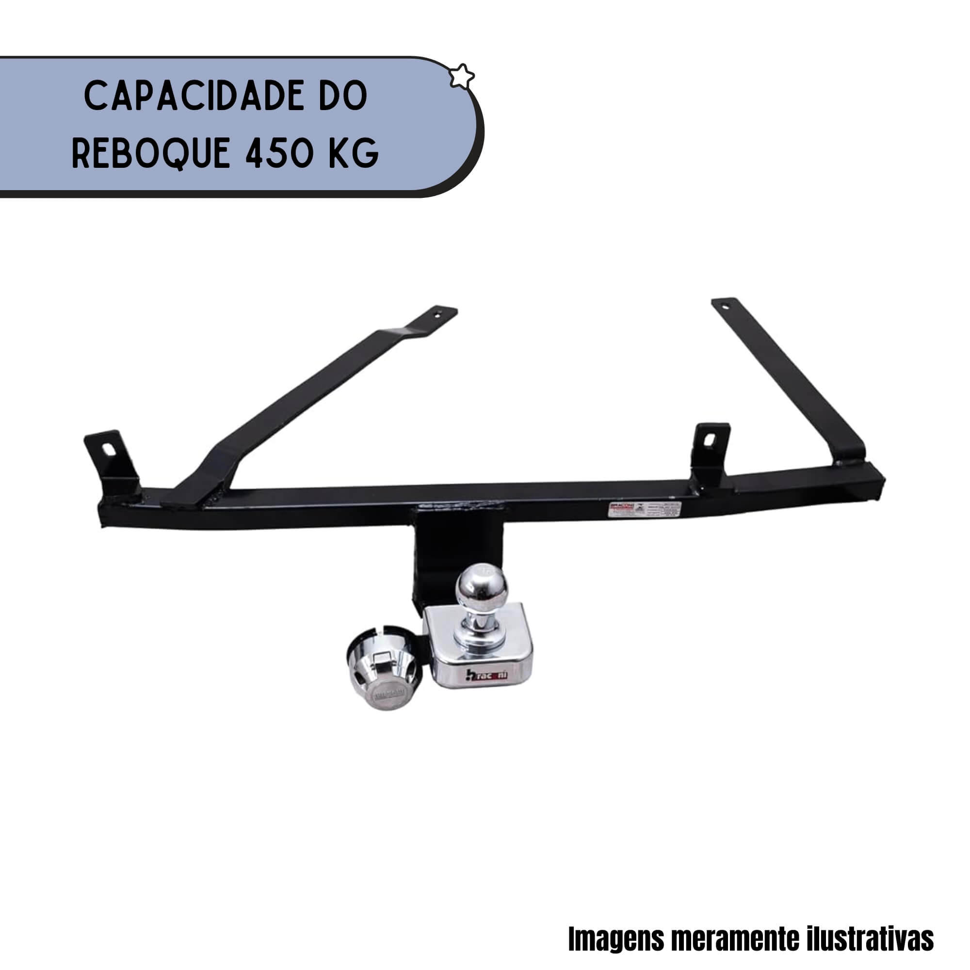 Engate Automotivo Peugeot 206 207 Hatch Braconi - BRCIM-14