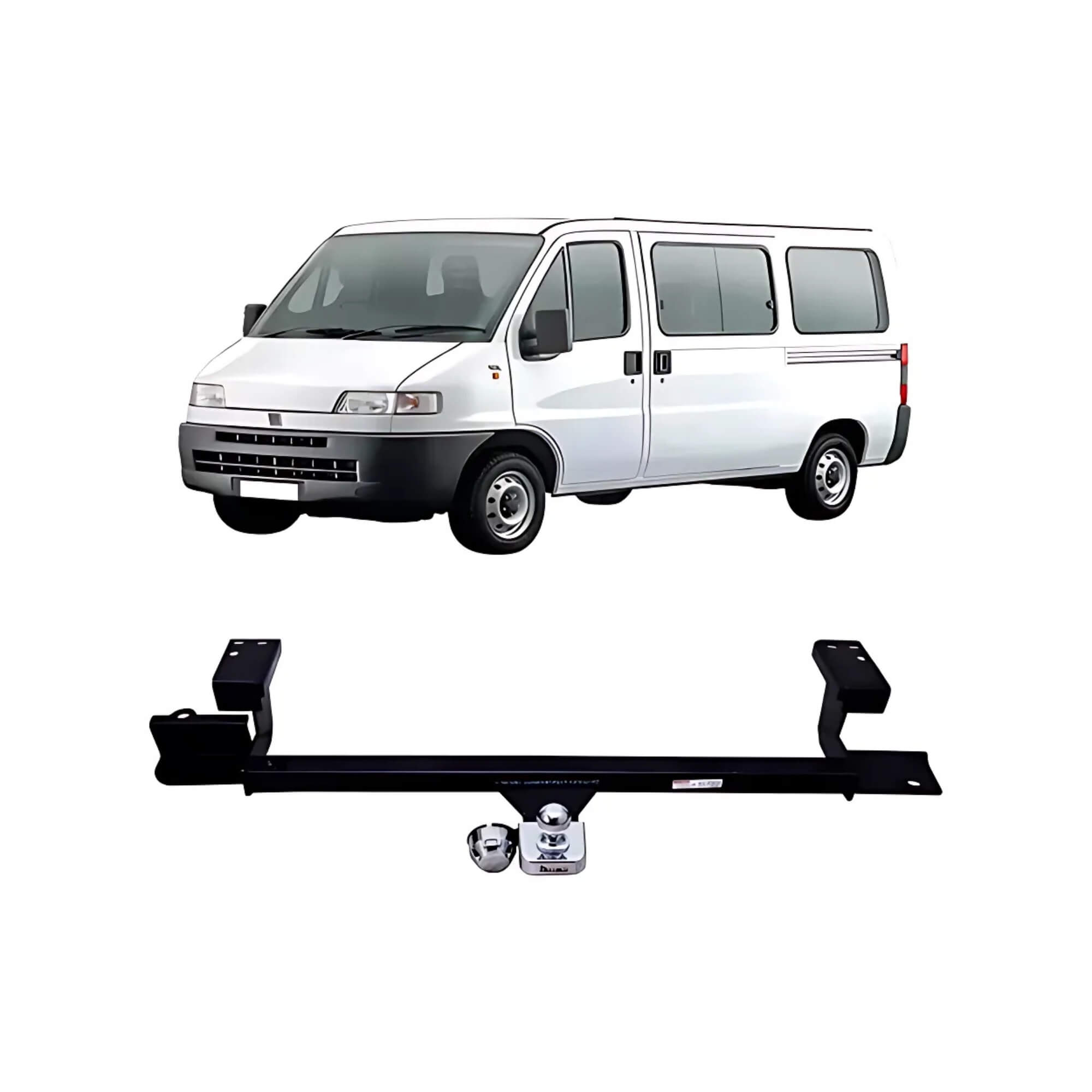 Engate Reboque Rabicho Fixo Jumper Boxer 2002 a 2018 1200kg Braconi - BRCFT13