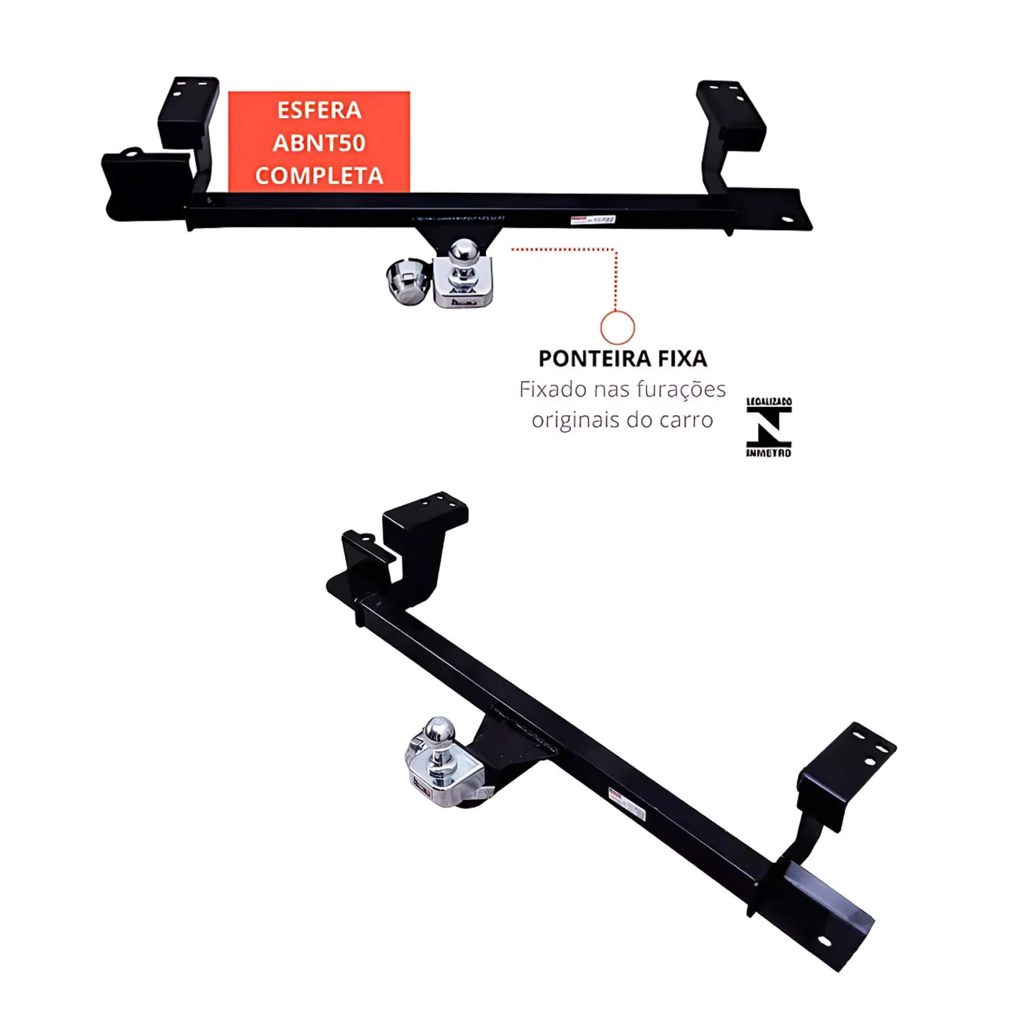 Engate Reboque Rabicho Fixo Jumper Boxer 2002 a 2018 1200kg Braconi - BRCFT13