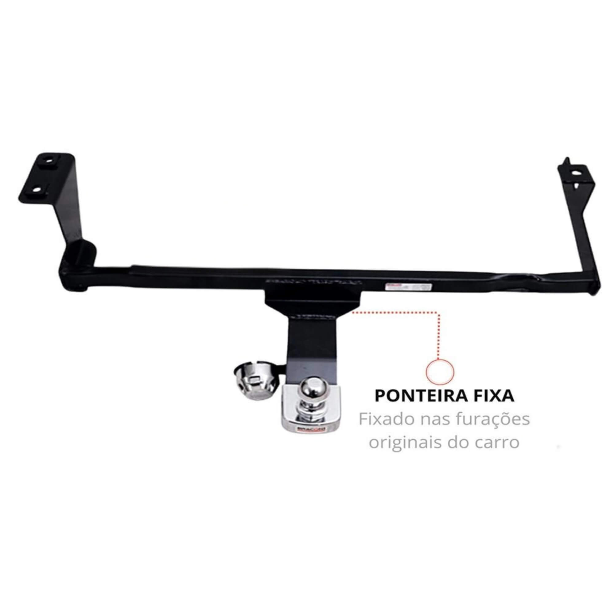 Engate Reboque Rabicho Fixo Ford Ecosport 2003 a 2012 400kg Braconi - BRCFD-02