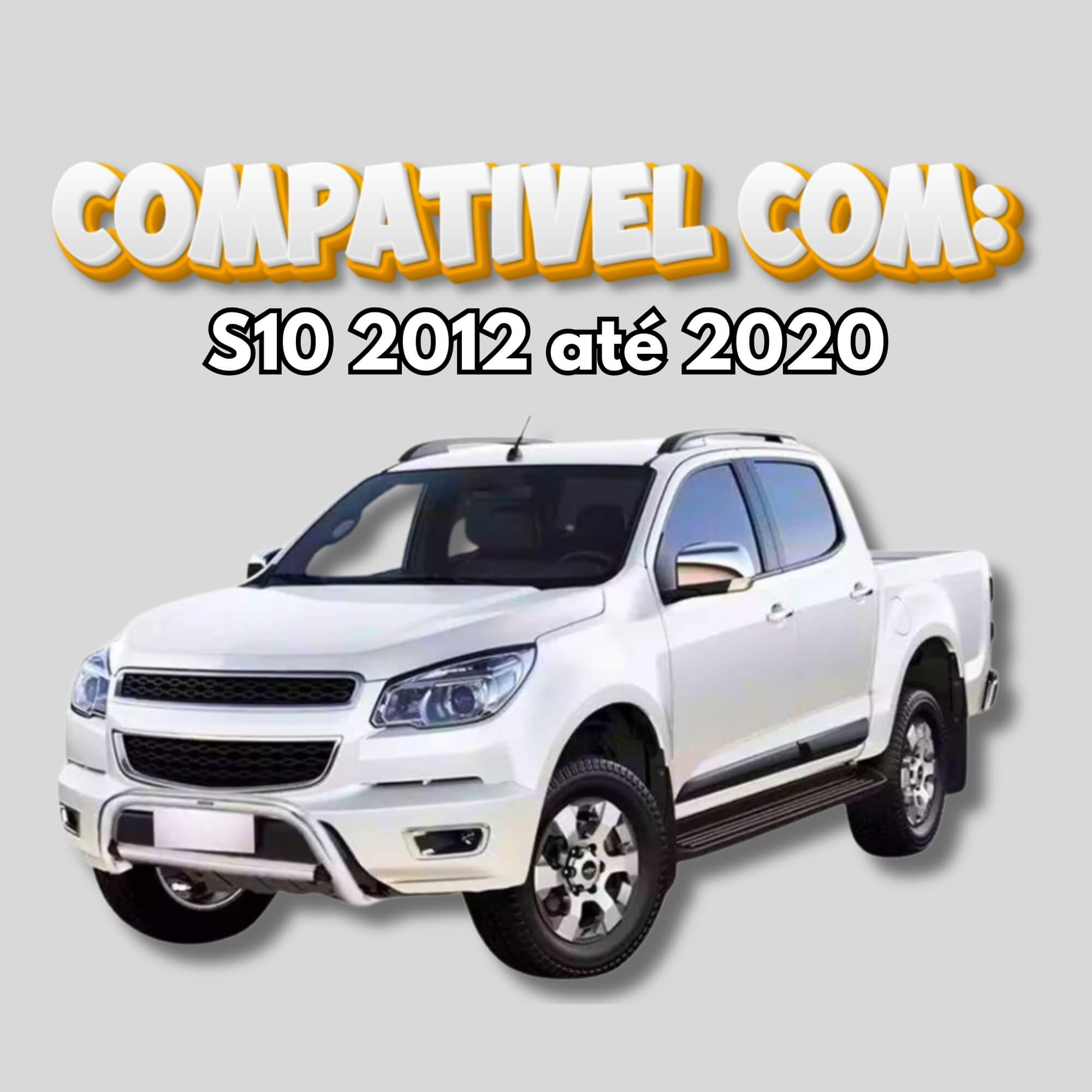 Engate Reboque Rabicho Removivel S10 2012 a 2020 1500Kg Braconi - BRCREMGM69