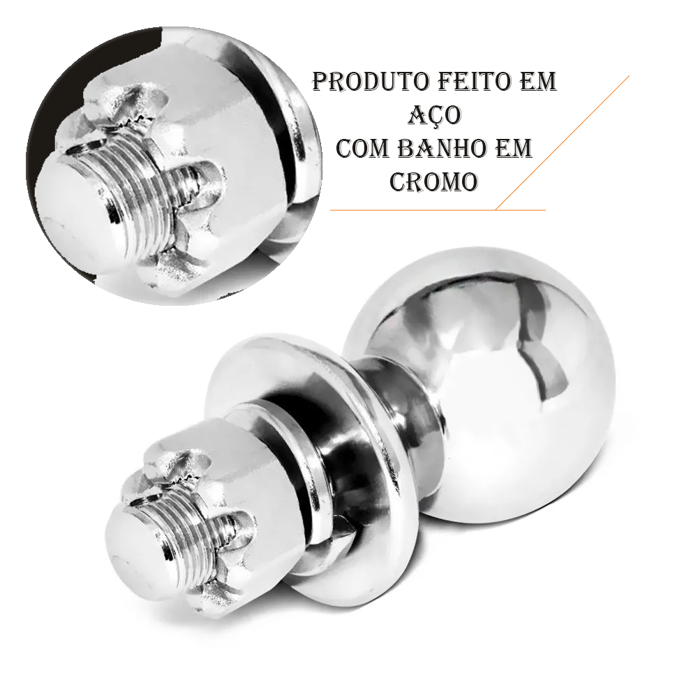 Engate Reboque Rabicho Zafira 450kg Braconi - BRCGM-28