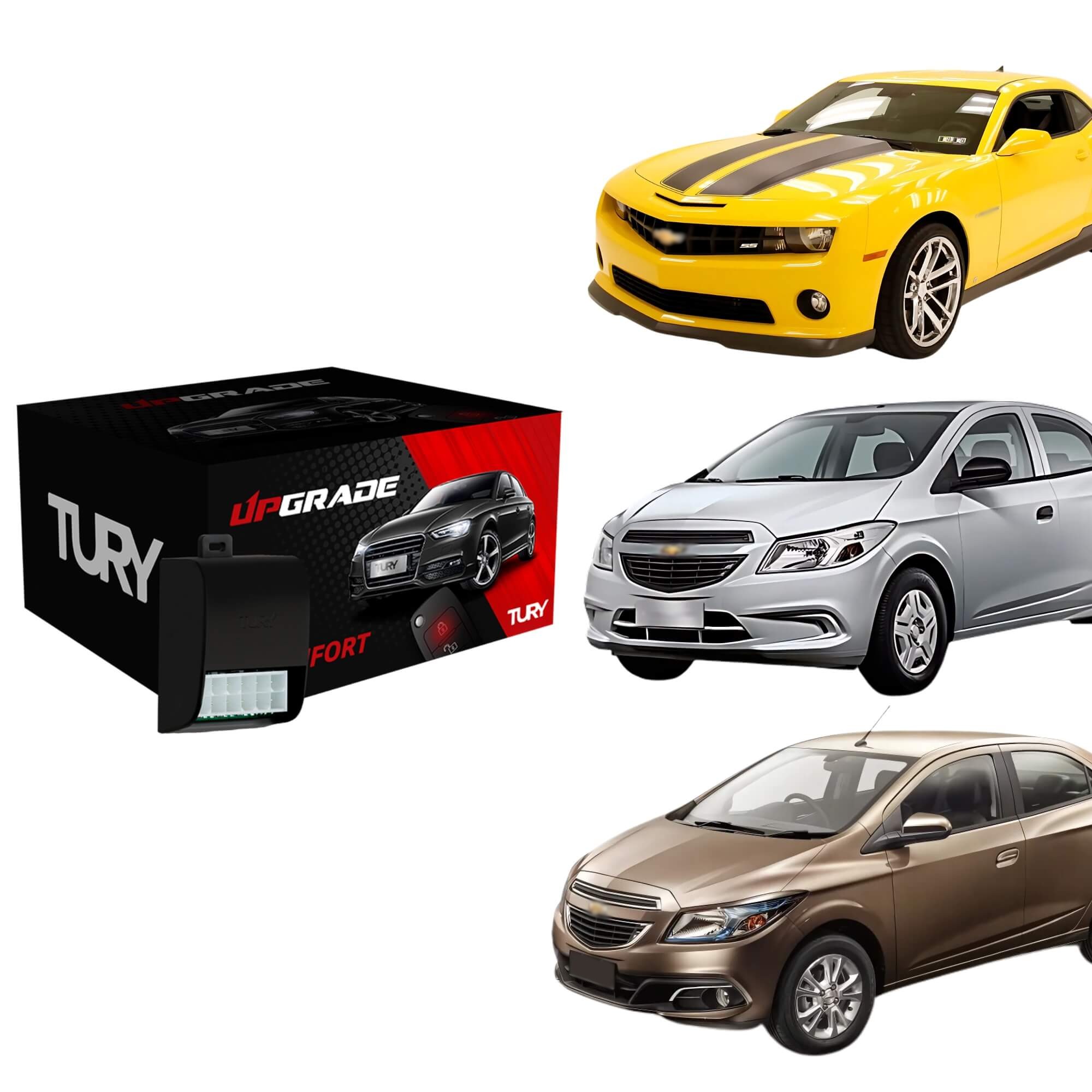 Módulo Automação de Vidro Elétrico Compatível com Camaro, Onix, Prisma Tury - PRO1.3