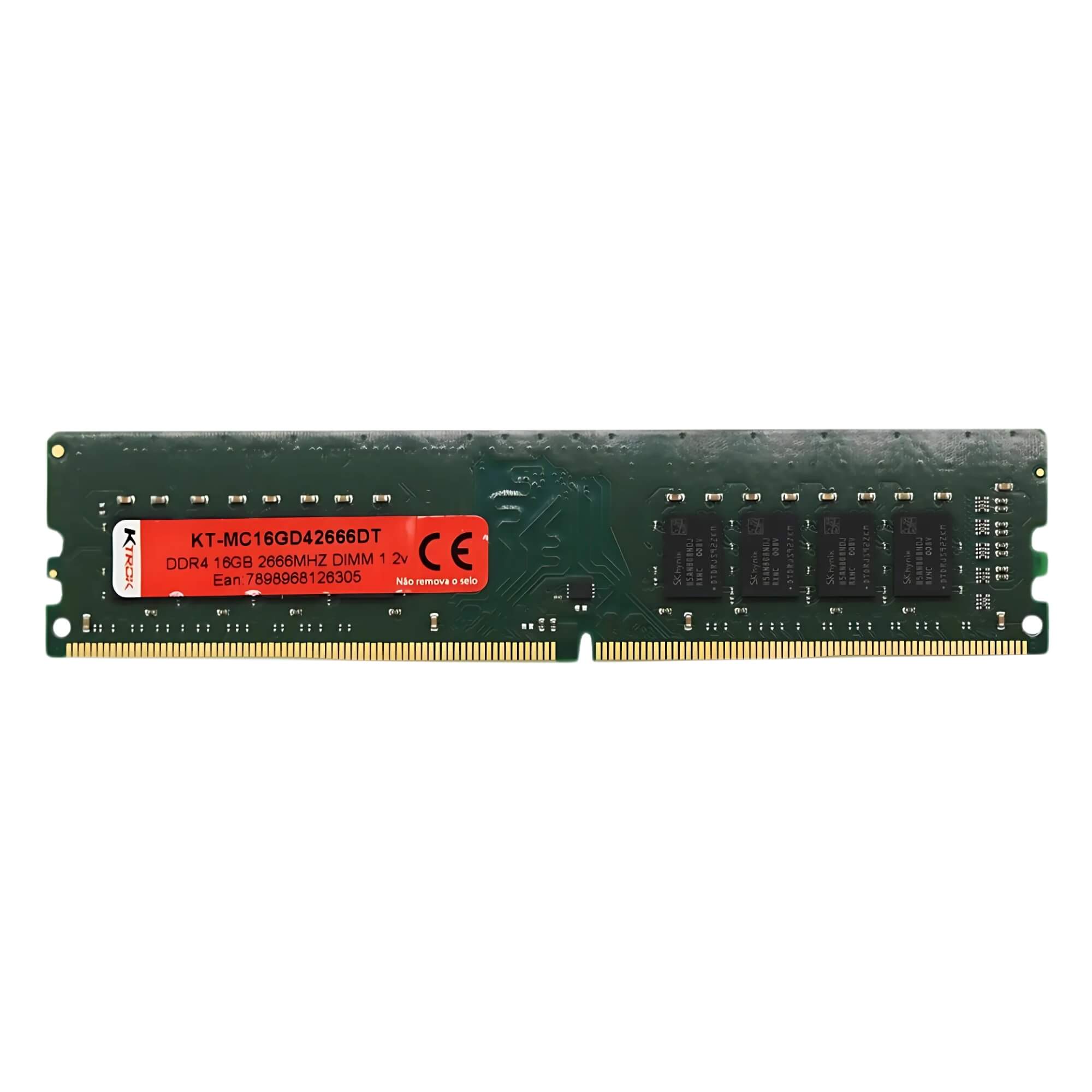 Memória Ram para Desktop PC 16GB DDR4 2666MHZ DIMM KTROK - KT-MC16GD42666D