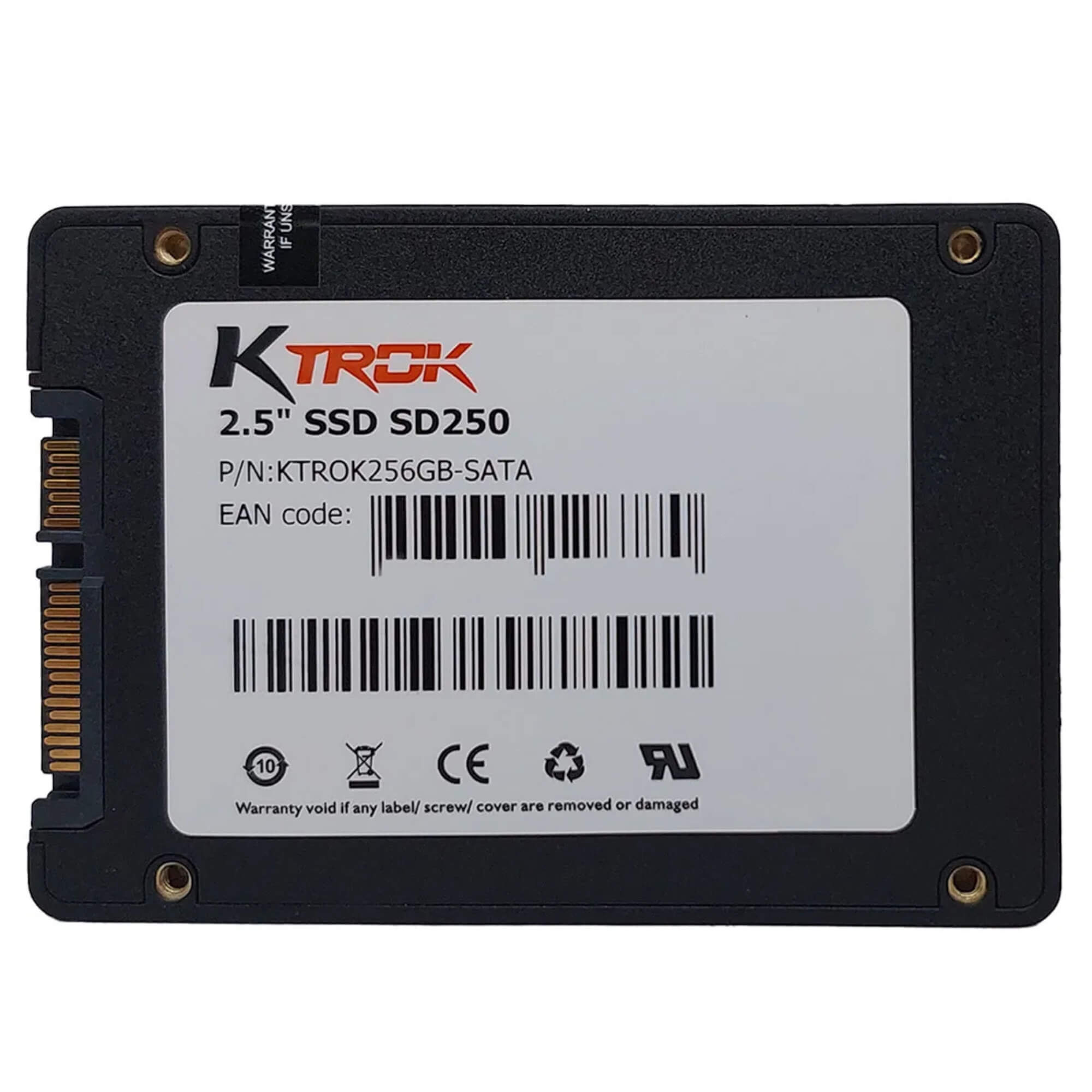 SSD 256GB KTROK Sata III 2.5" Leitura 440MB/s Gravação 410 MB/s 7mm - KTROK256GB-SATA