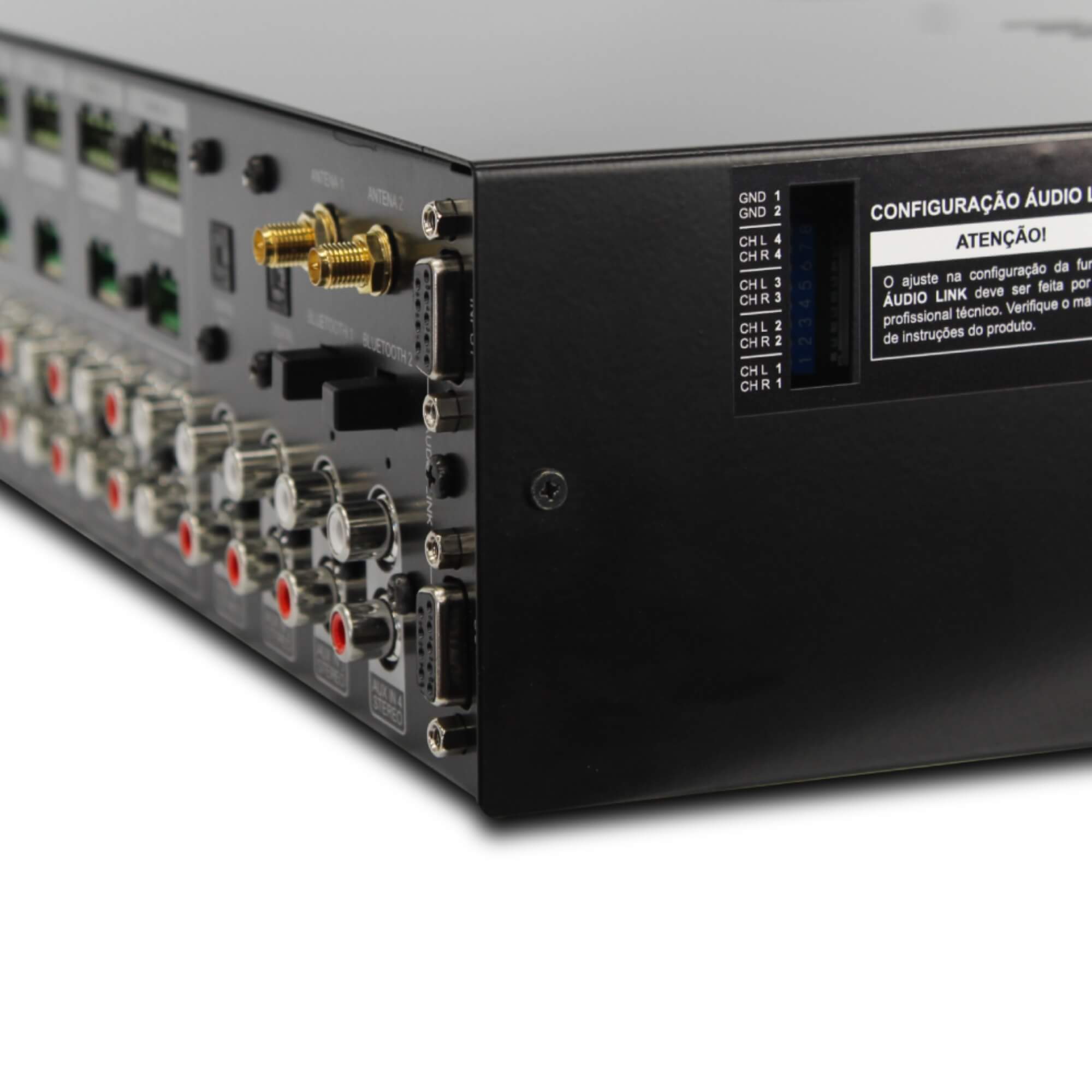 Multiroom FMR6 6X160W RMS Estereo Automação Frahm - 32307