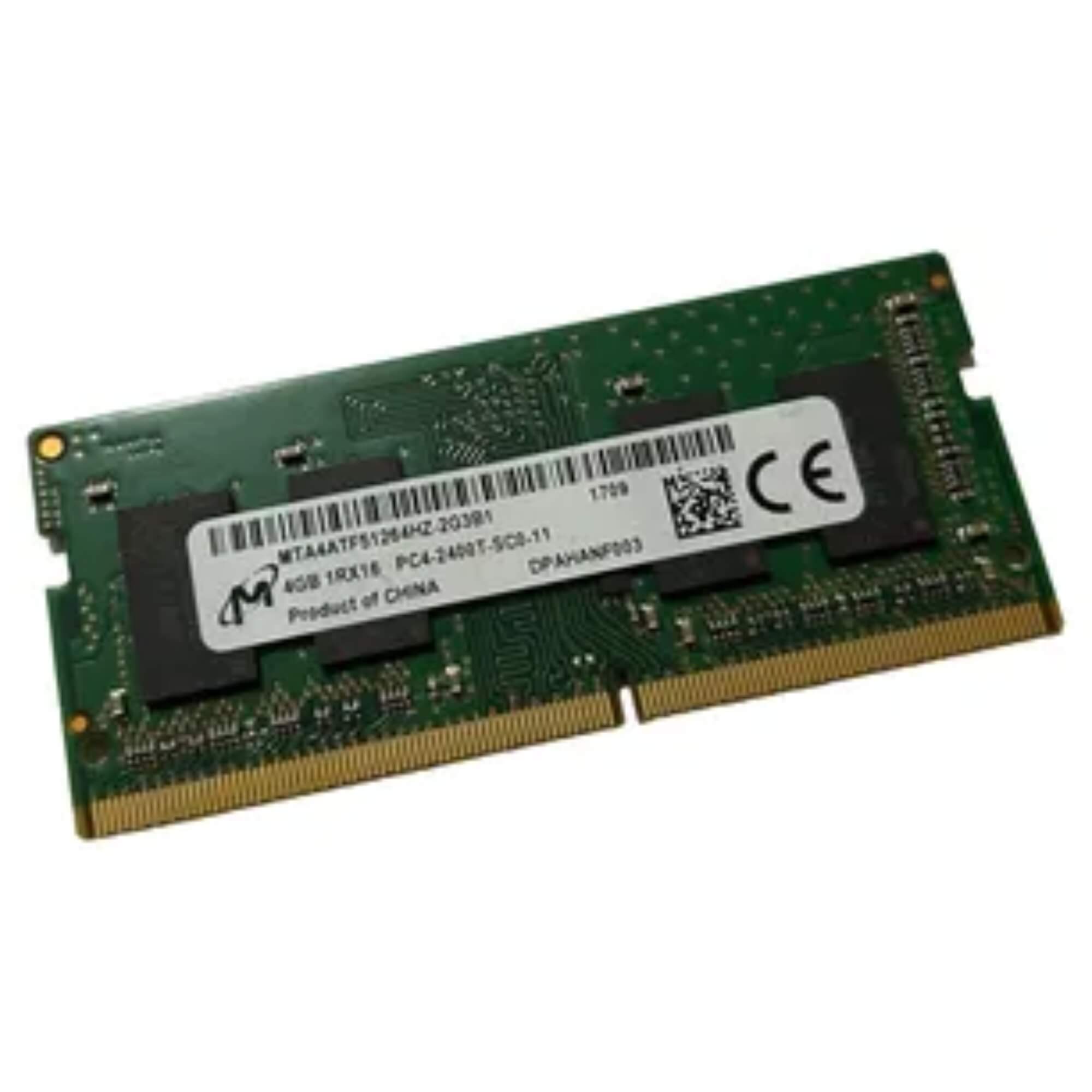 Memória Notebook SODIMM DDR4 8GB 2666MHz Micron - MTA8ATF1G64HZ-2G6