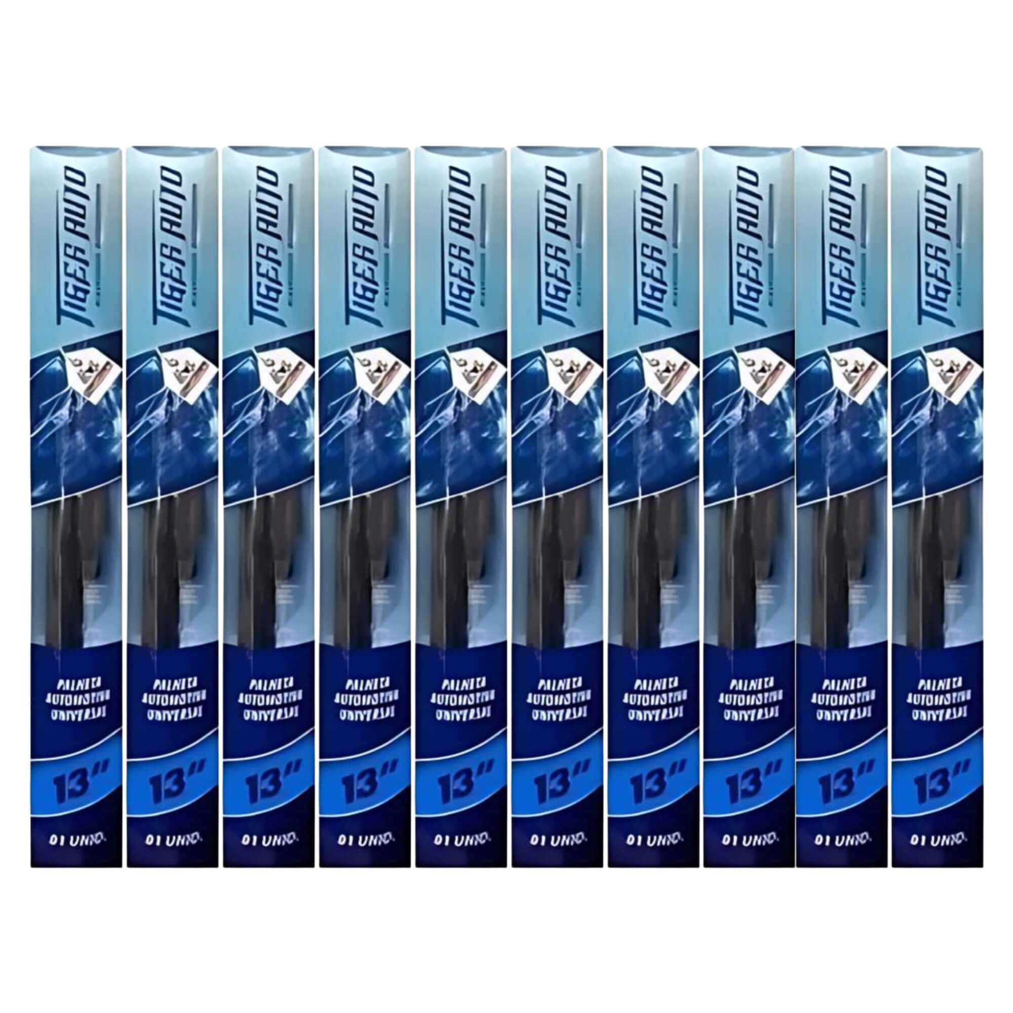 COMP Kit Palheta Universal 10 Unidades 13" Polegadas - Tiger Auto