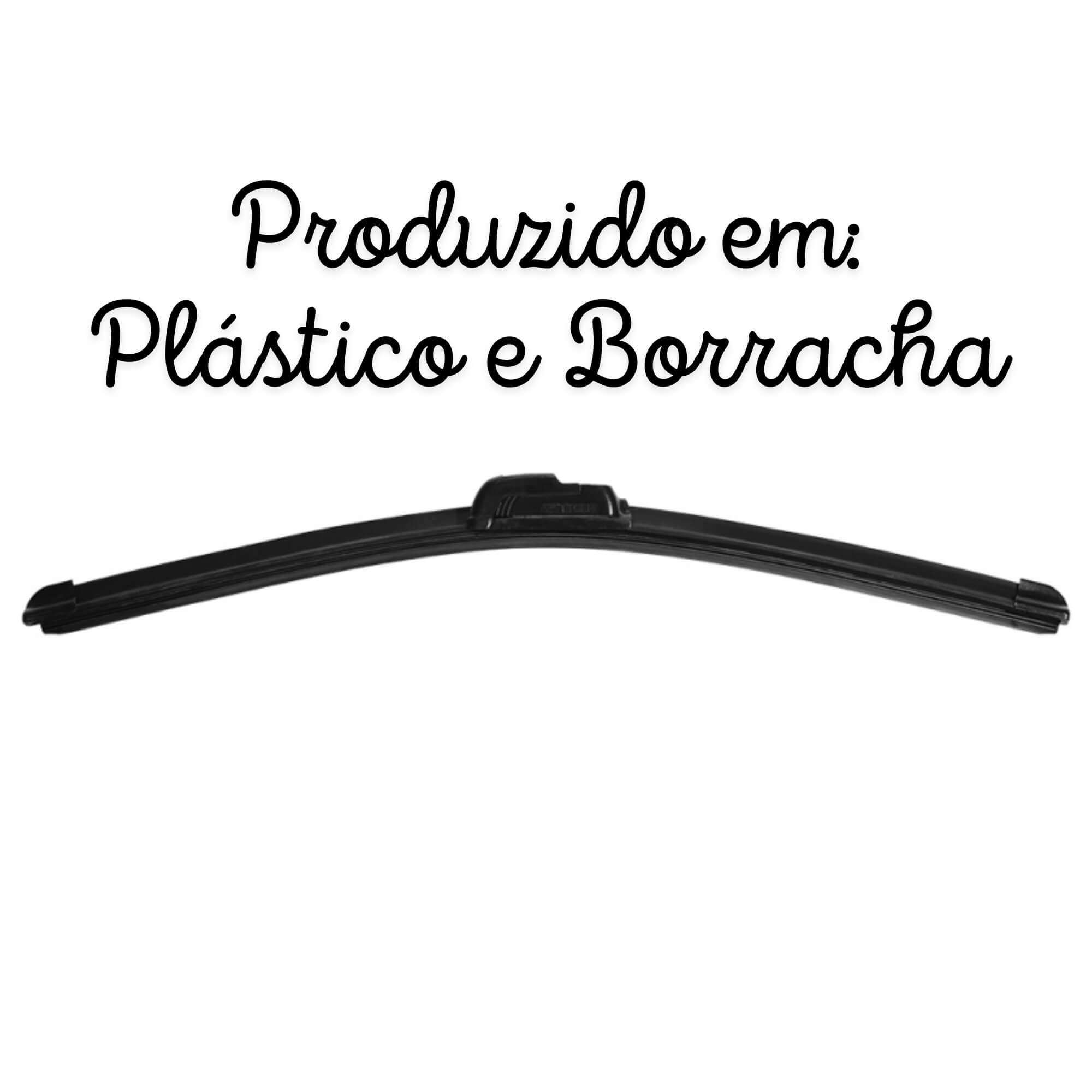 COMP Kit Palheta Universal 10 Unidades 14" Polegadas Automotivo - Tiger Auto