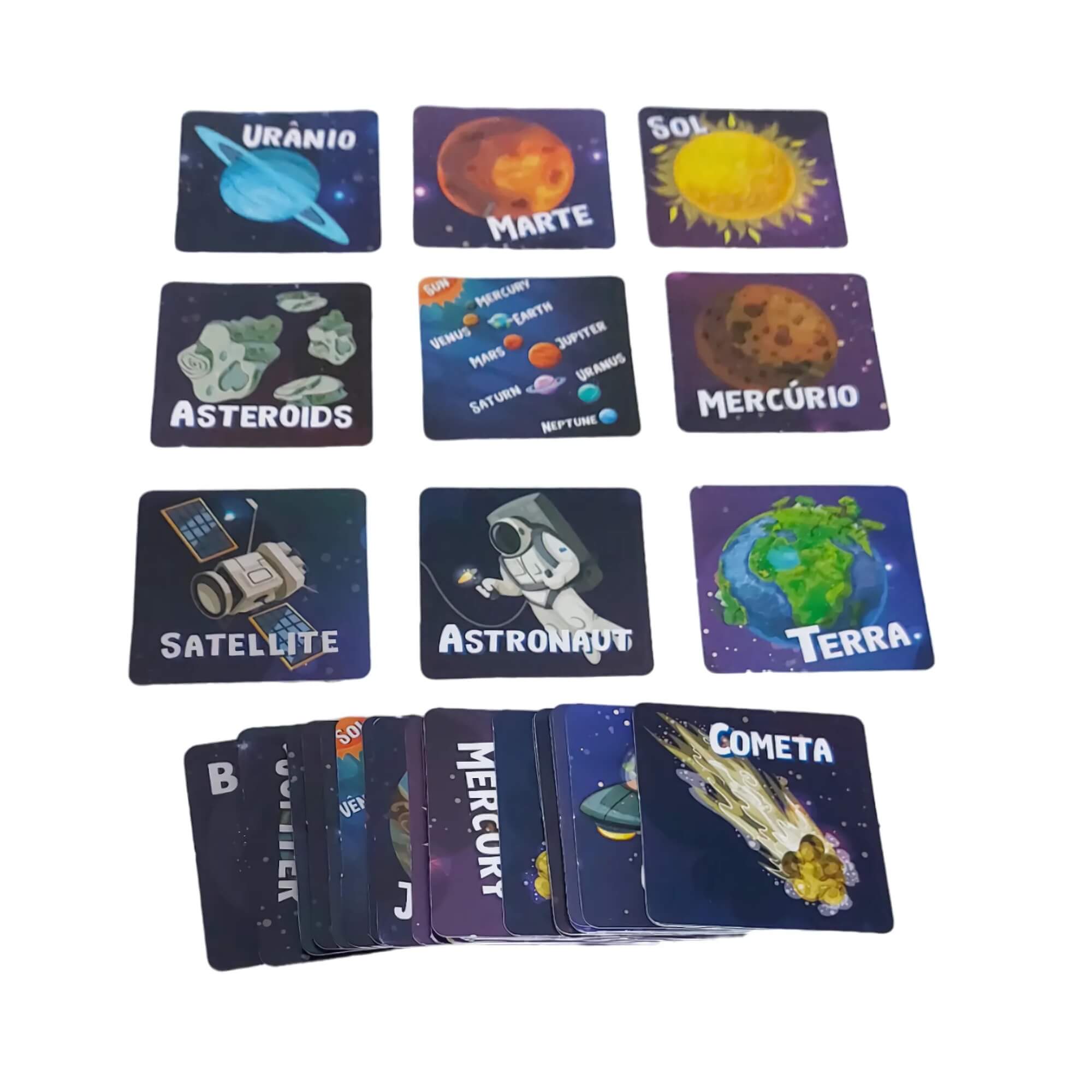 Jogo da Memória Stem Evolução c/ 40 Cartas Ilustradas Cooper Fun - 00136