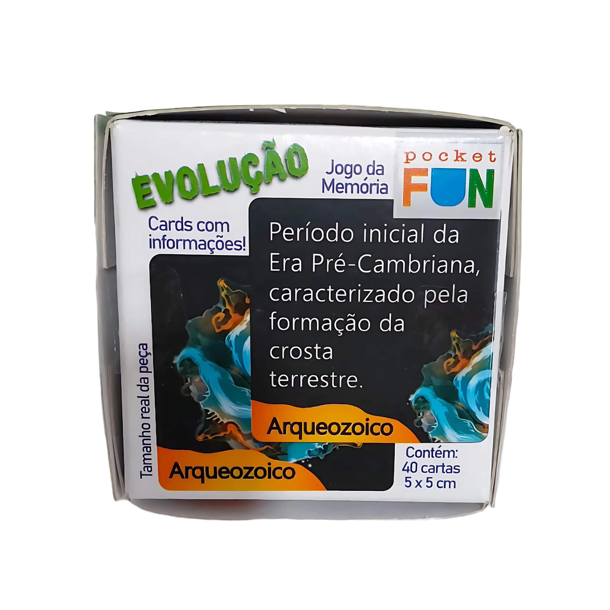Jogo da Memória Stem Evolução c/ 40 Cartas Ilustradas Cooper Fun - 00136