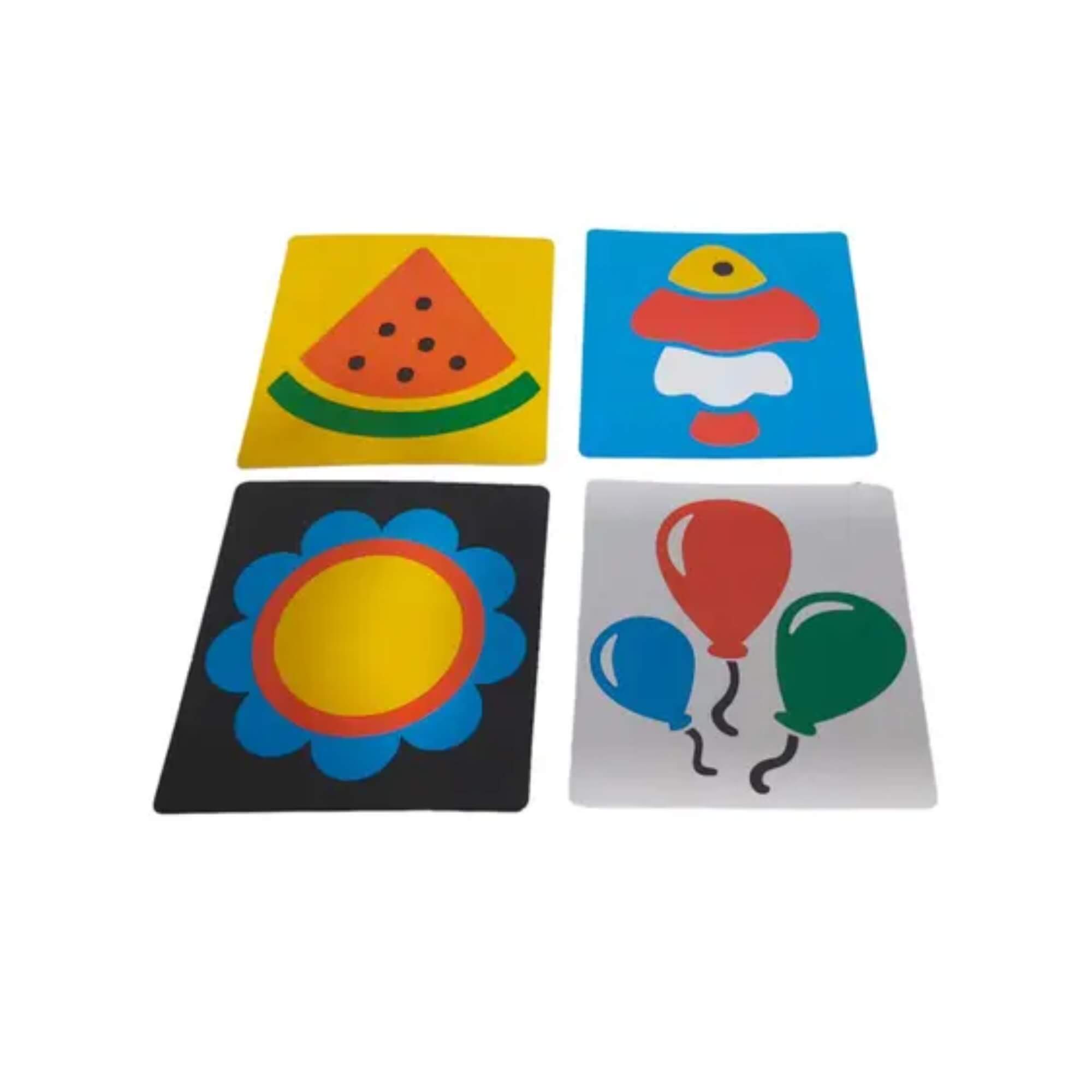 Cartões de Estímulos de Alto Contraste Montessori Baby Cards 6-12 Meses Cooper Fun - 00165